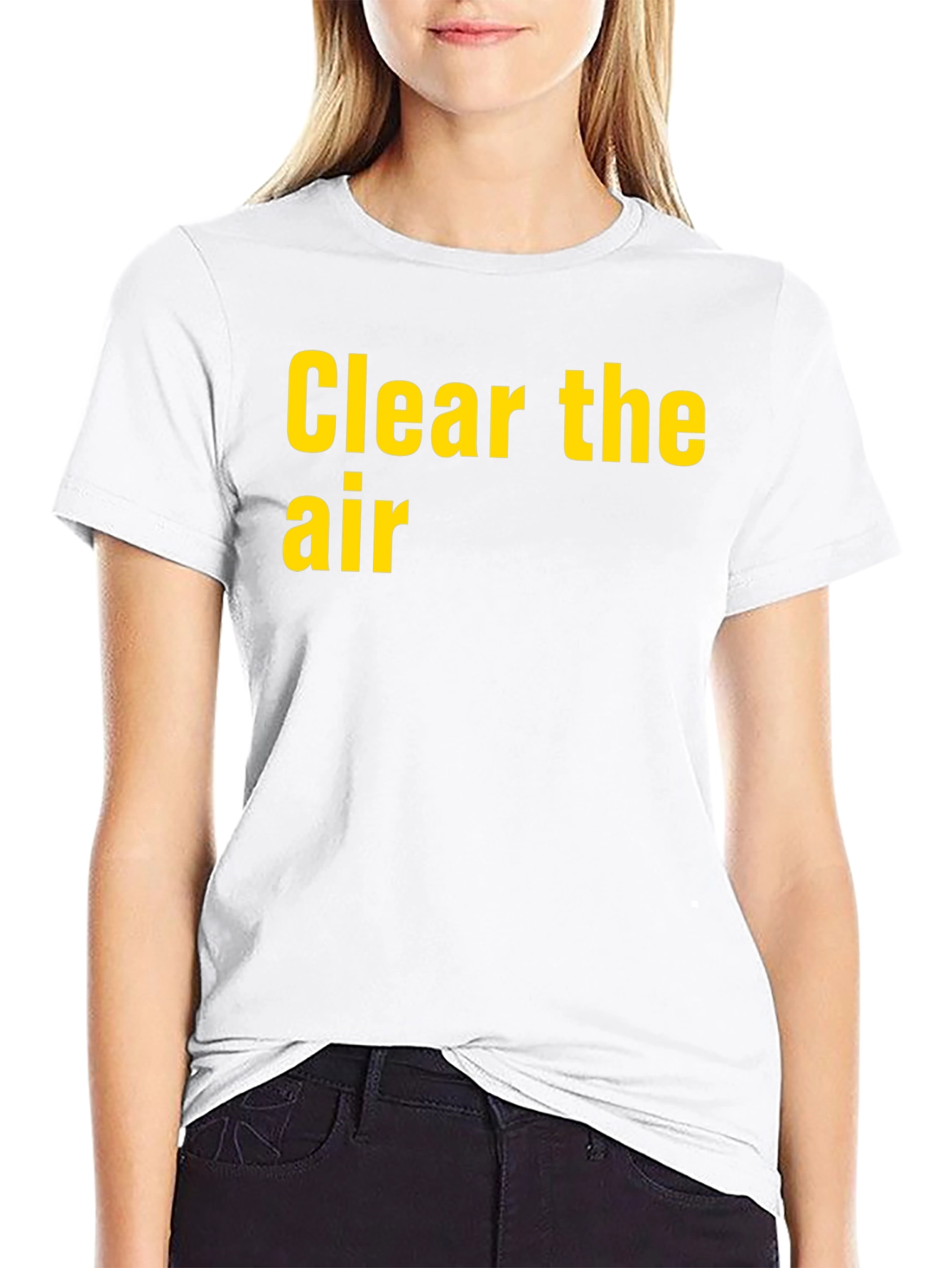 Black Clear The Air Black T-Shirt view 9
