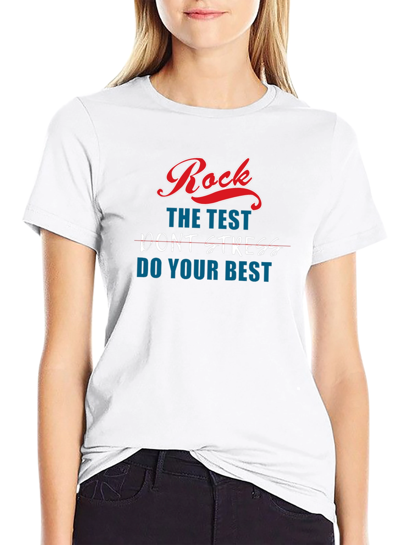 Black Rock The Test T-Shirt - Do Your Best! view 9