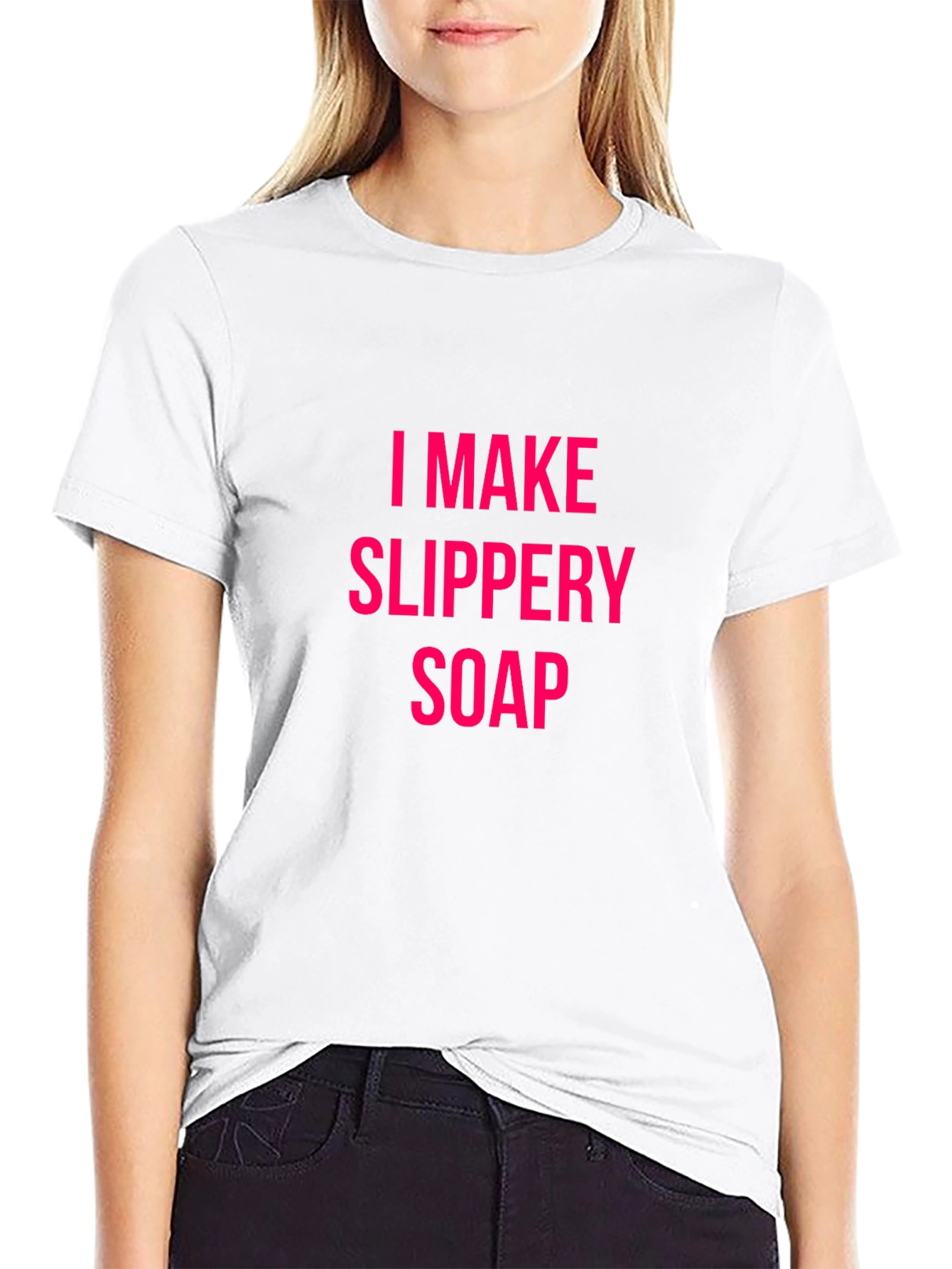 Black I Make Slippery Soap Black T-Shirt Funny Gift view 9
