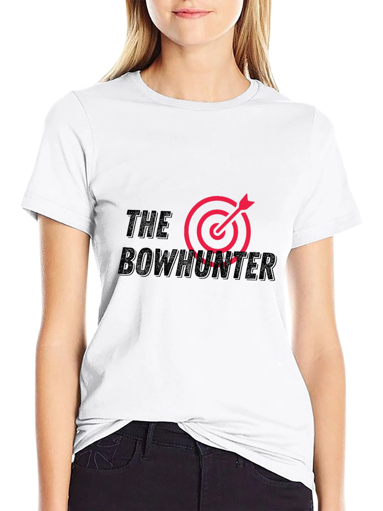 Black Bowhunter Target T-Shirt - Black view 9