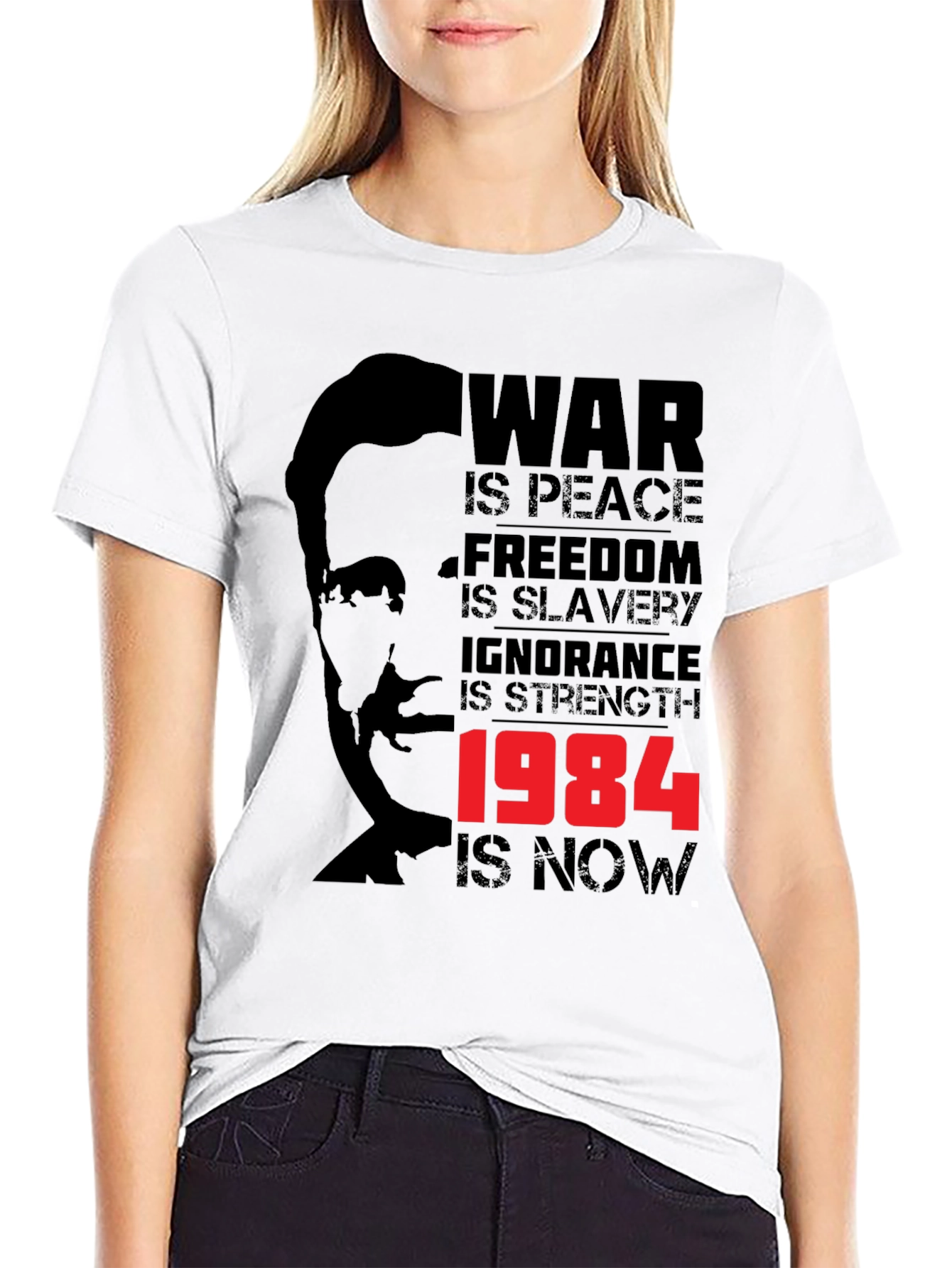 1984 Orwell T-Shirt - War is Peace - 9