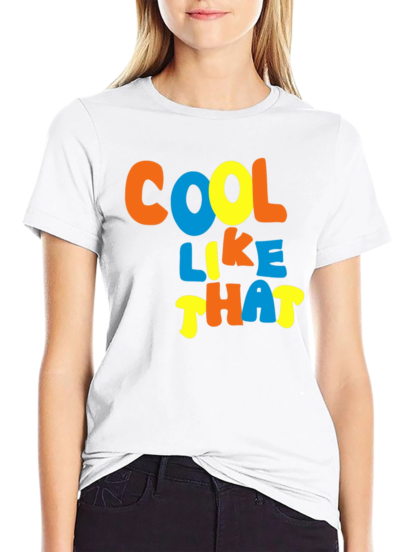Black Cool Like That Graphic T-Shirt - Bold Statement Tee view 9