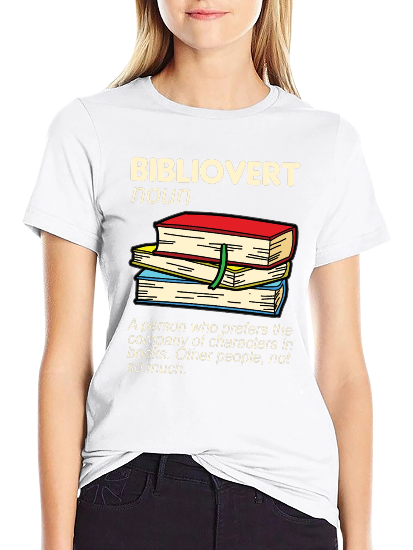 Black Bibliophile Graphic T-Shirt - Book Lover Apparel view 9