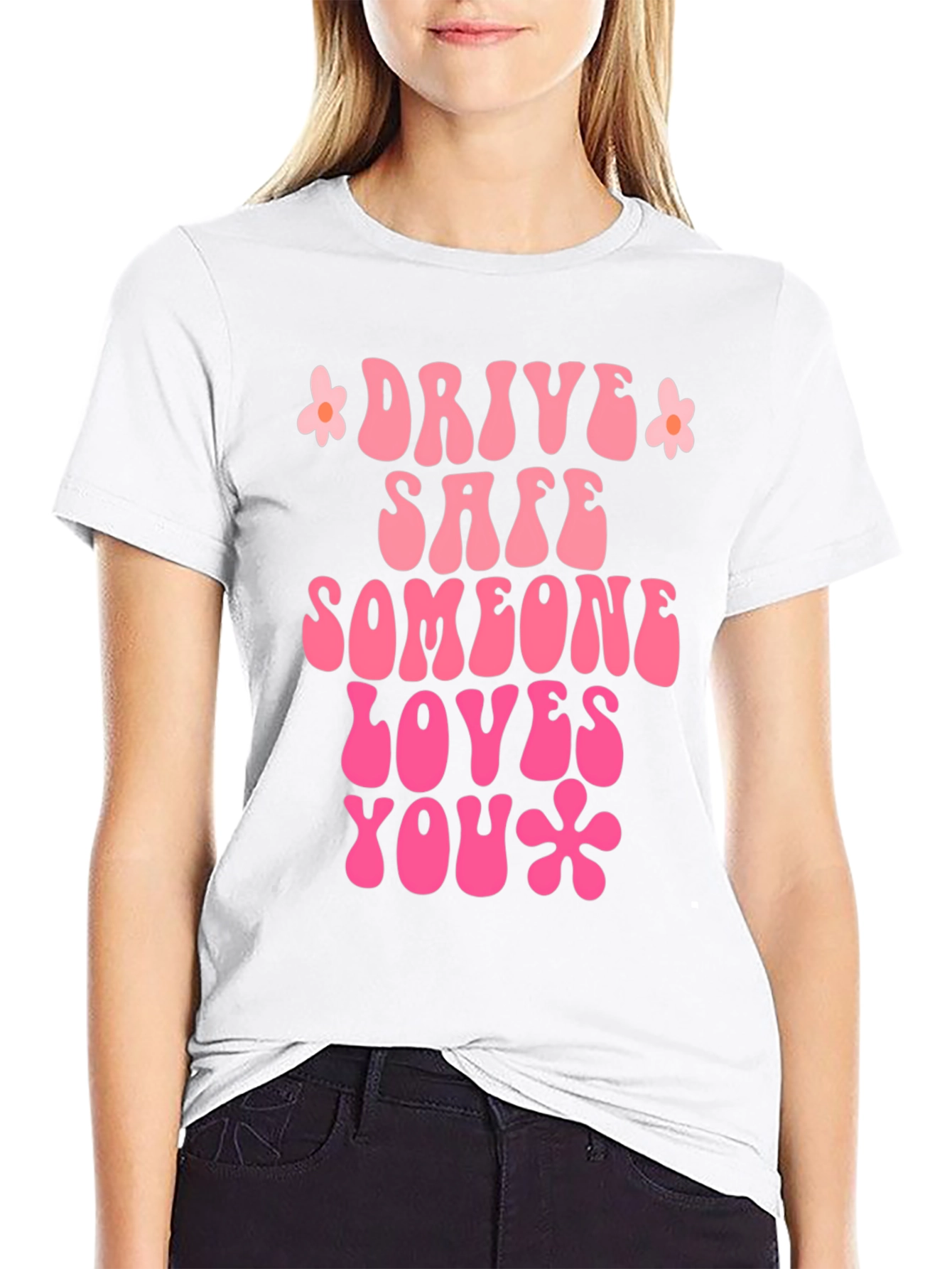 Black Drive Safe Graphic Tee - Retro Style view 9