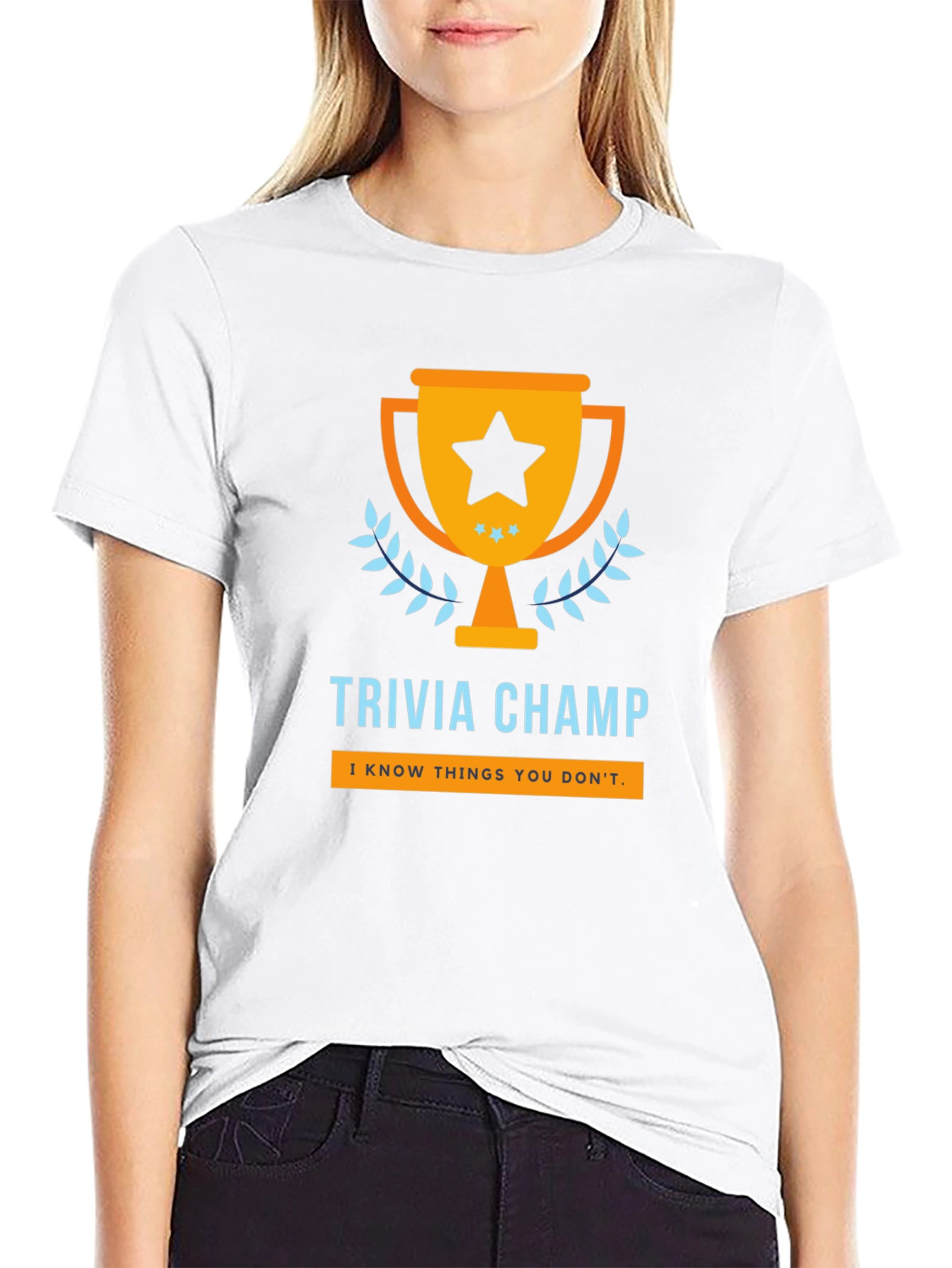 Trivia Champ Graphic T-Shirt - 9
