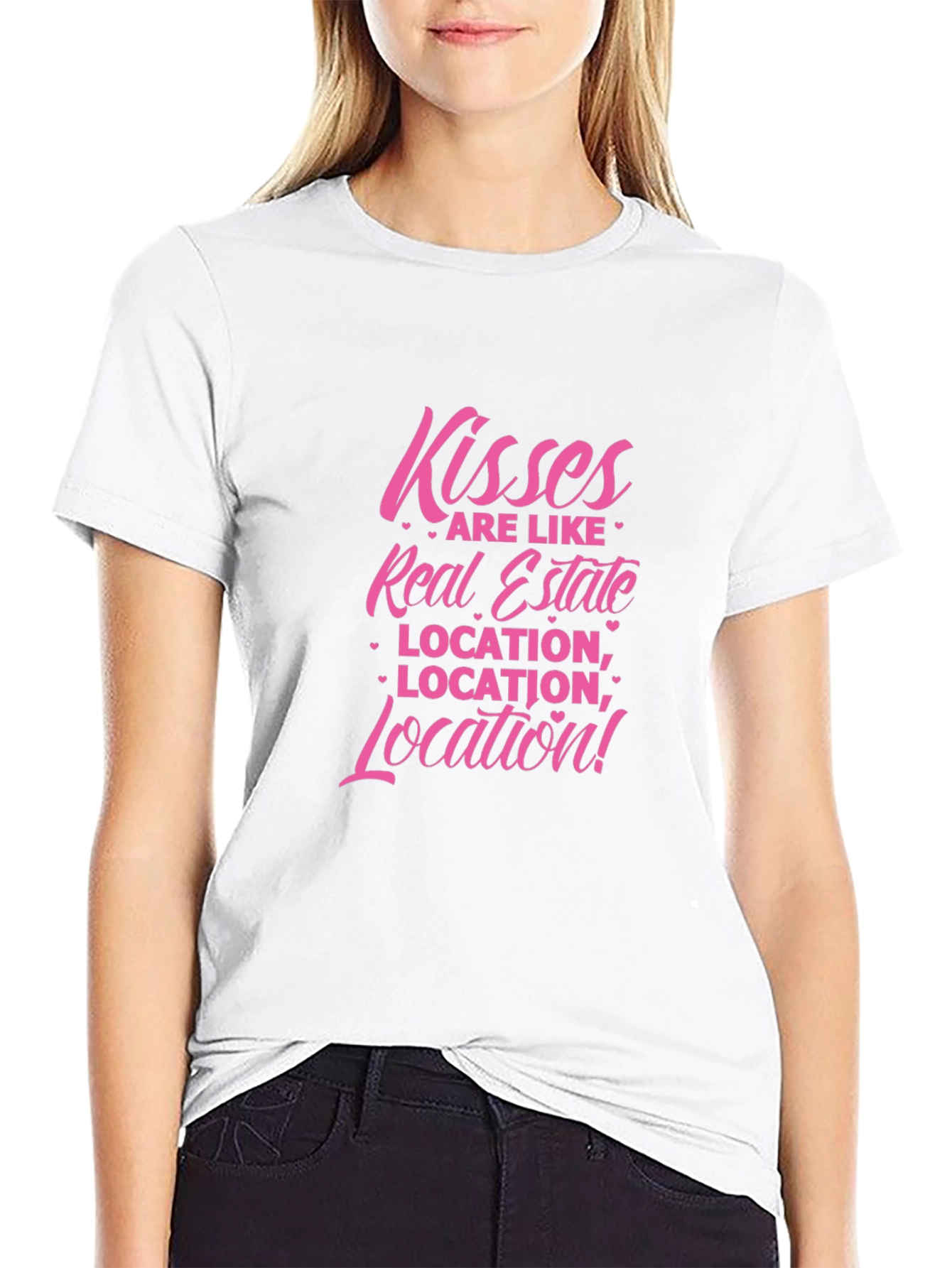 Black Kisses Real Estate Graphic Tee - Location! Location! Location! view 9