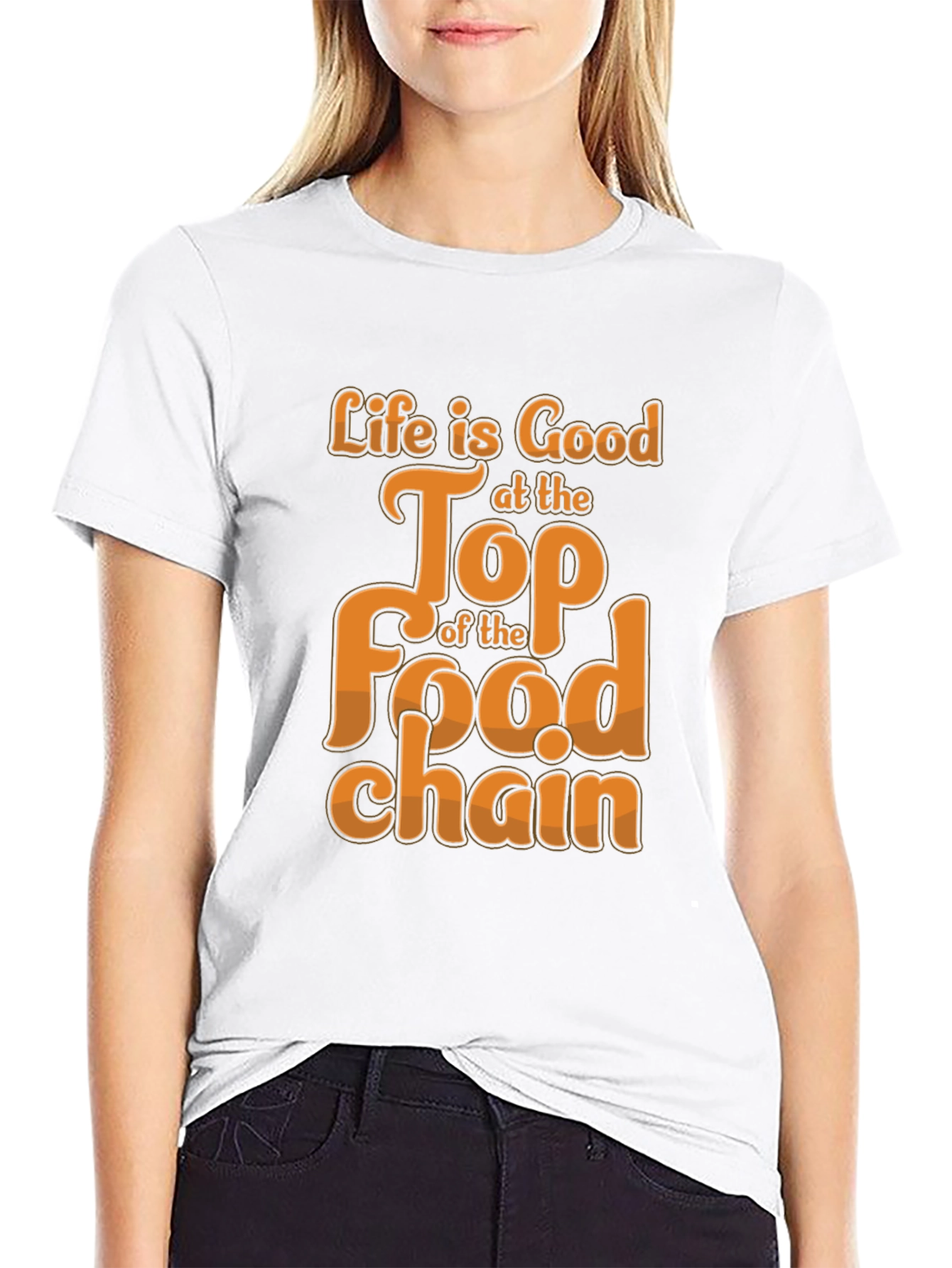 Black Life is Good T-Shirt - Top of Food Chain view 9