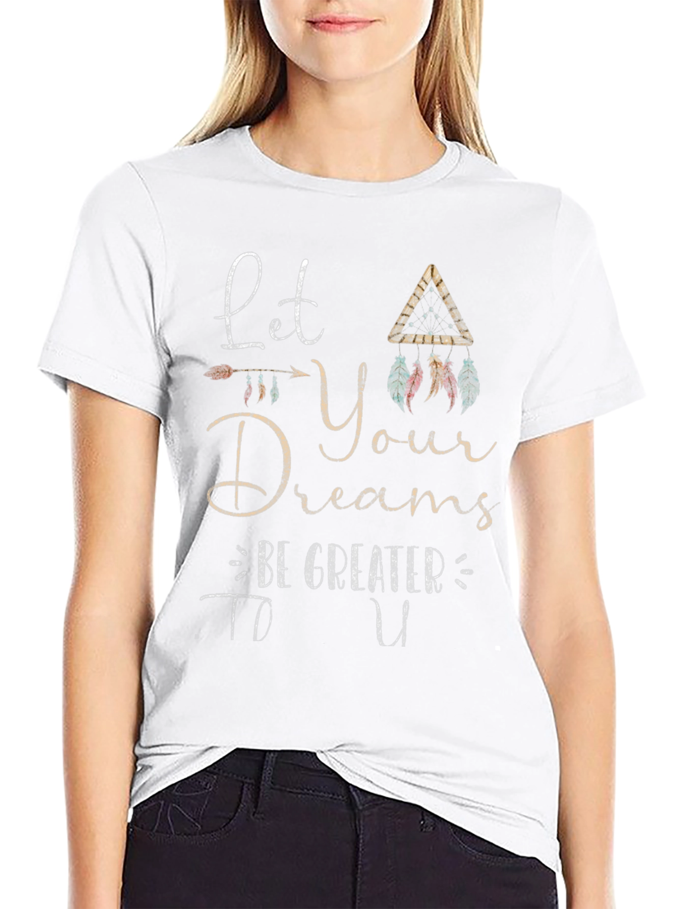 Black Dream Greater T-Shirt - Inspirational Design view 9