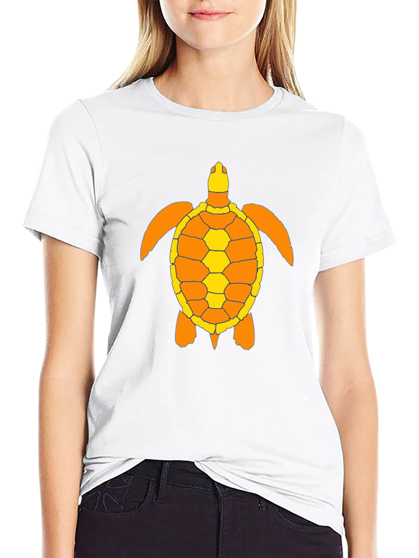 Black Turtle Graphic Tee - Stylish Casual Comfort view 9