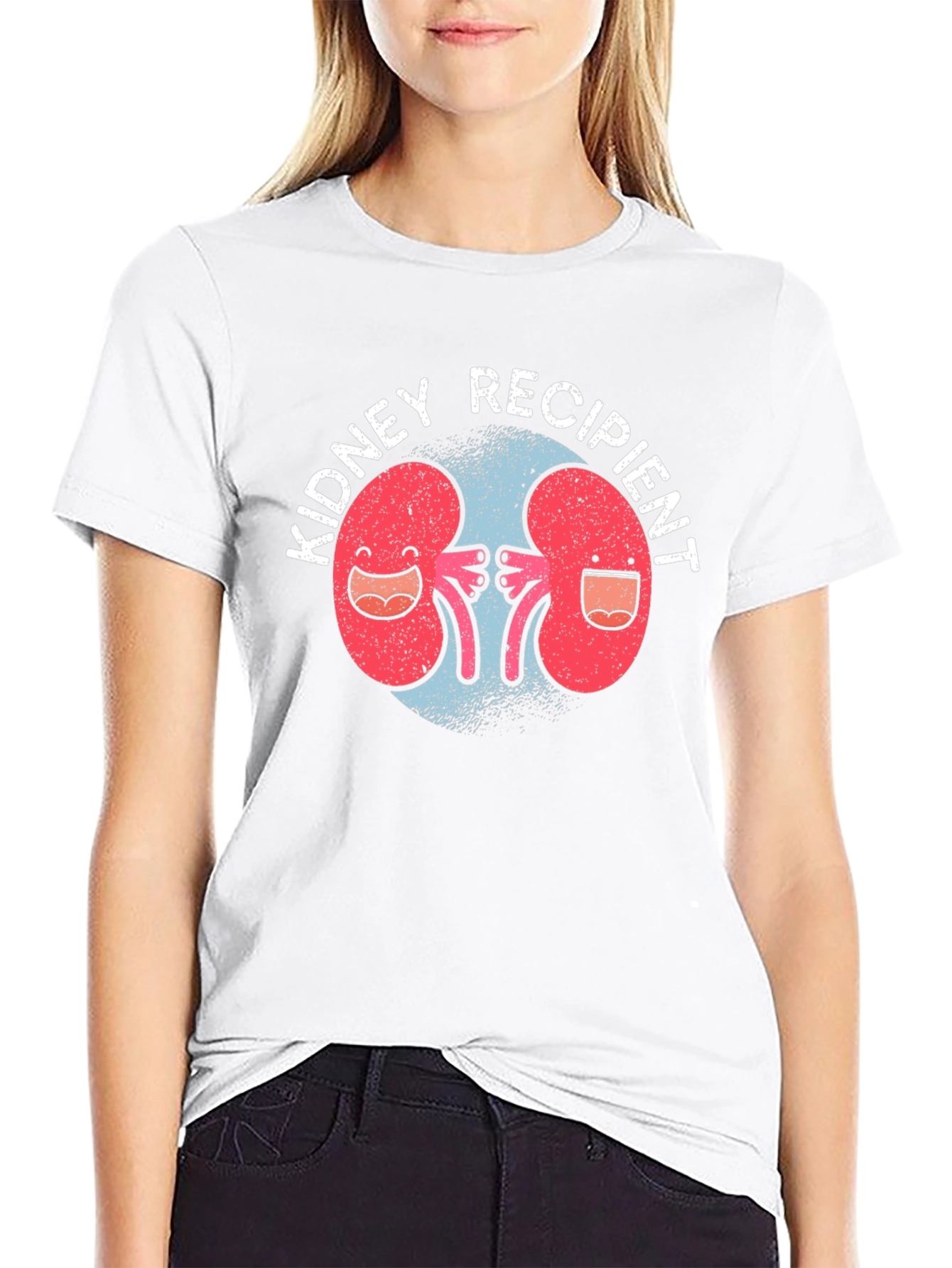 Kidney Recipient Graphic T-Shirt - Organ Donation Awareness Tee - 9