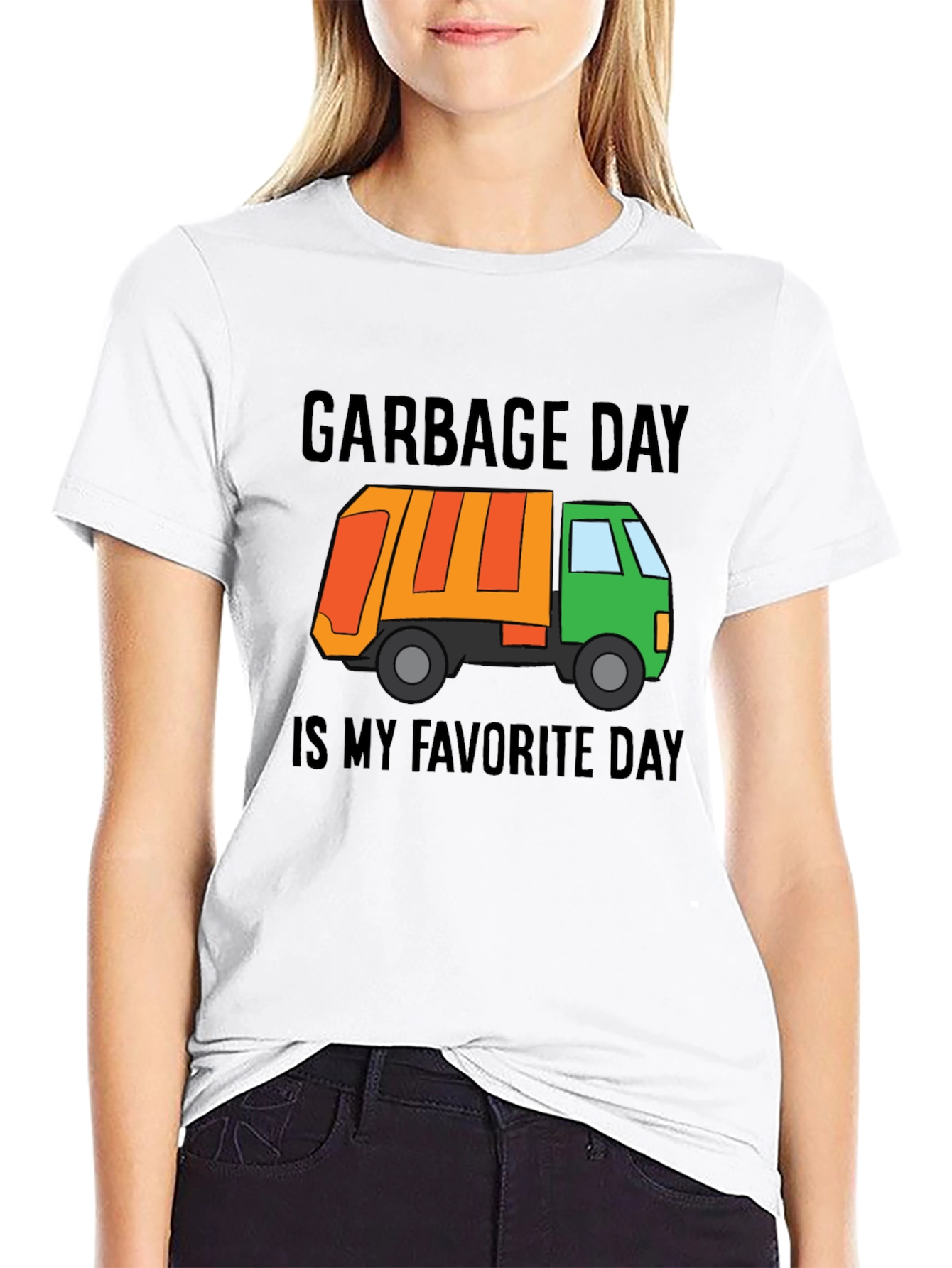 Black Garbage Day is My Favorite Day T-Shirt view 9