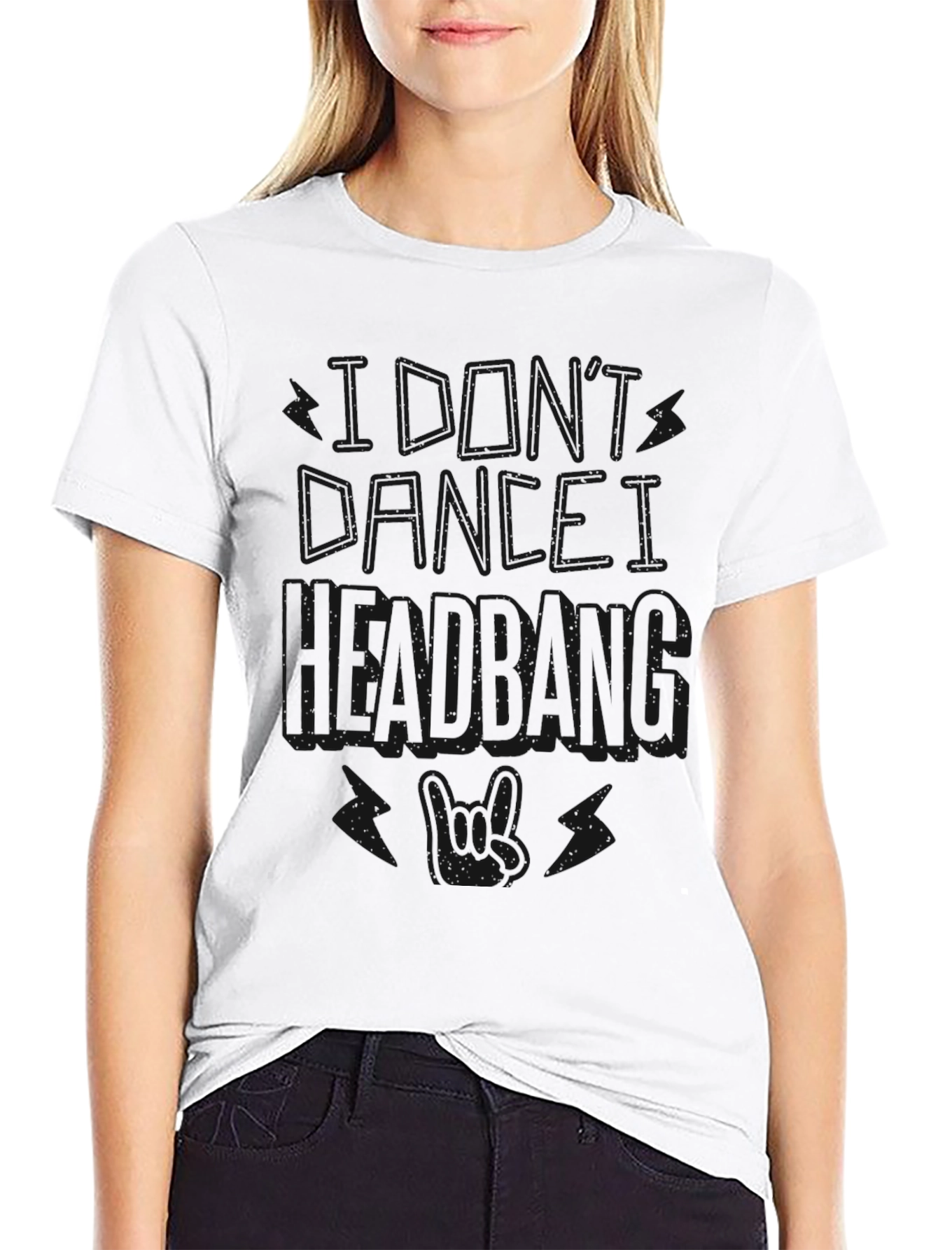 Black I Don't Want Healing Tee view 9