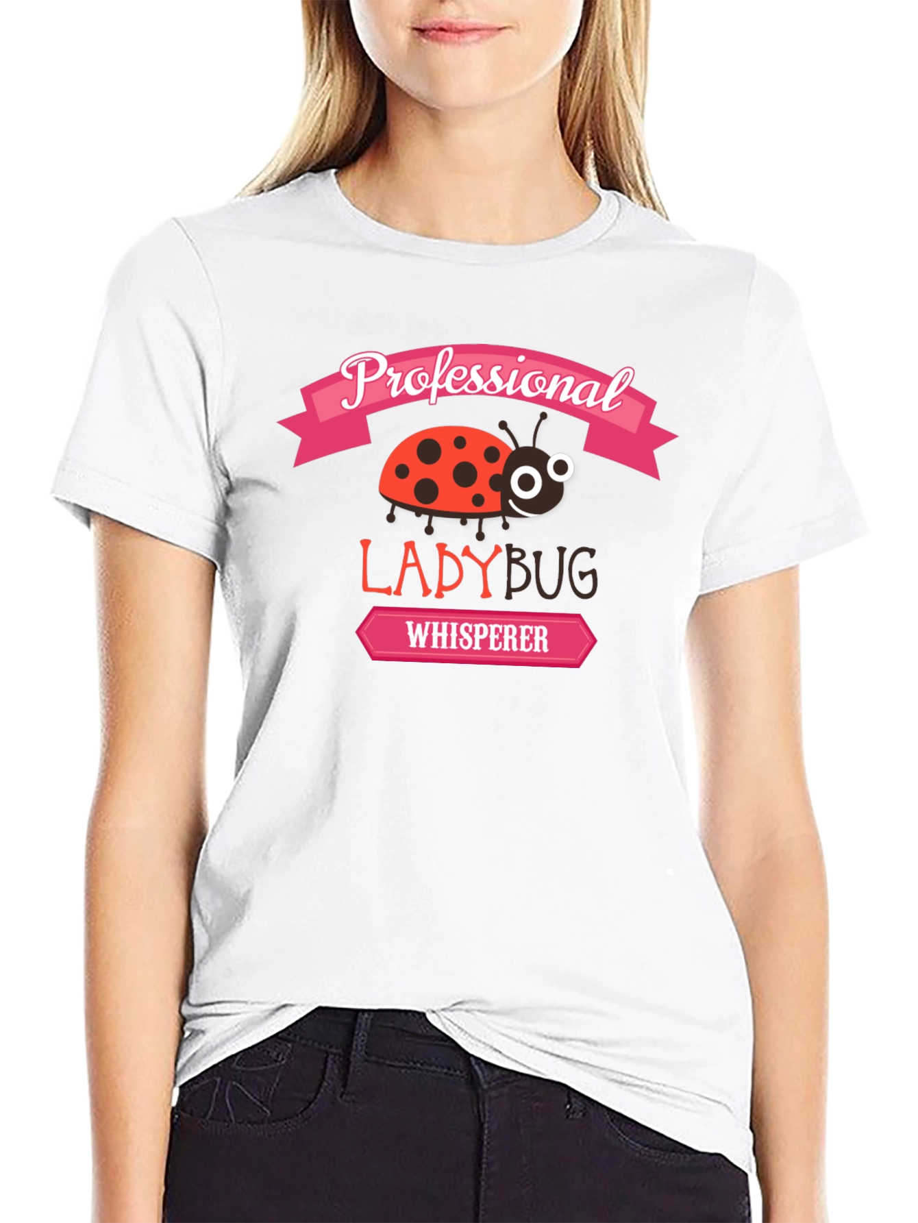 Professional Ladybug Whisperer Graphic T-Shirt - 9