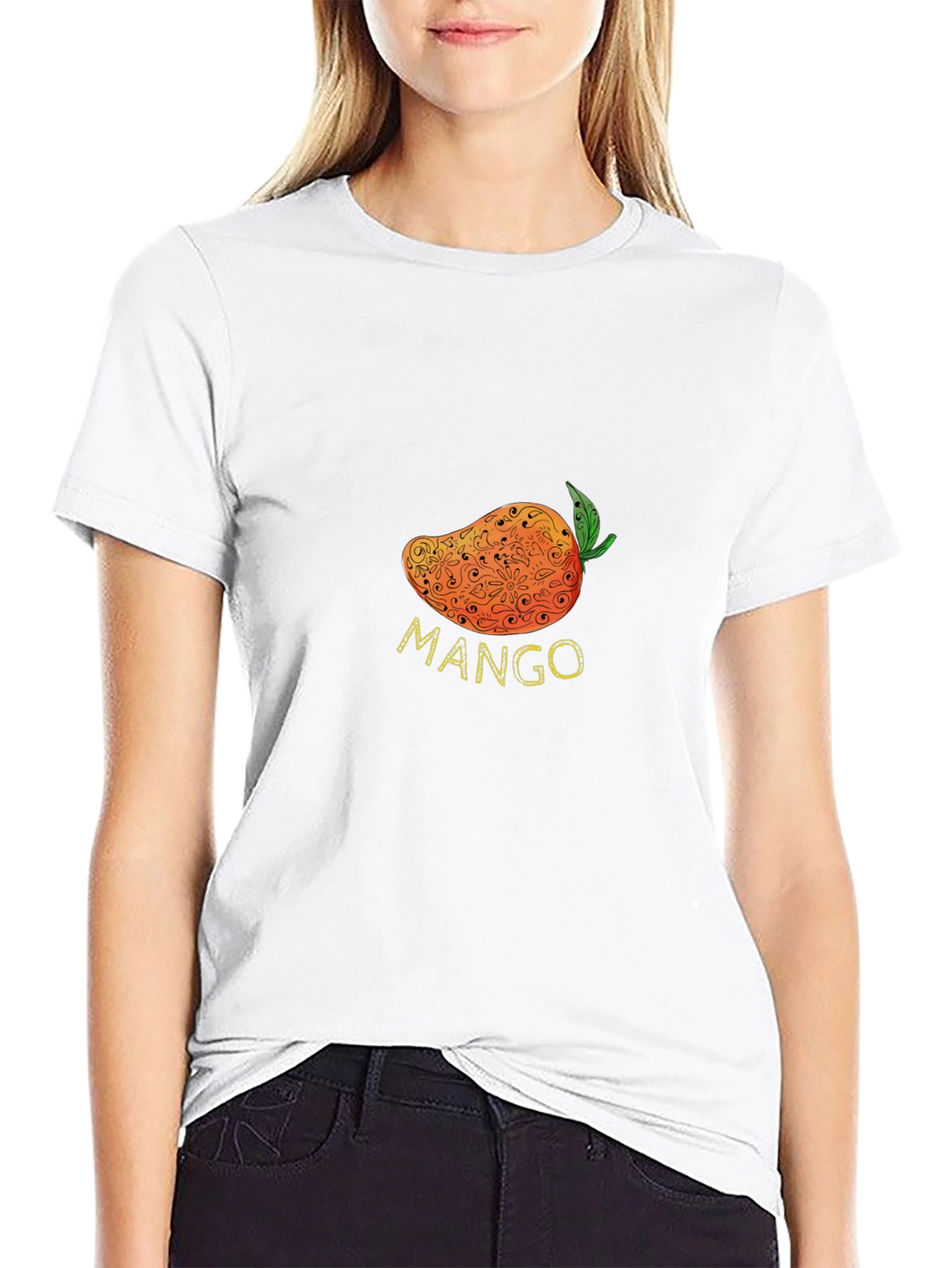 Mango Graphic Tee - Casual Comfort - 9