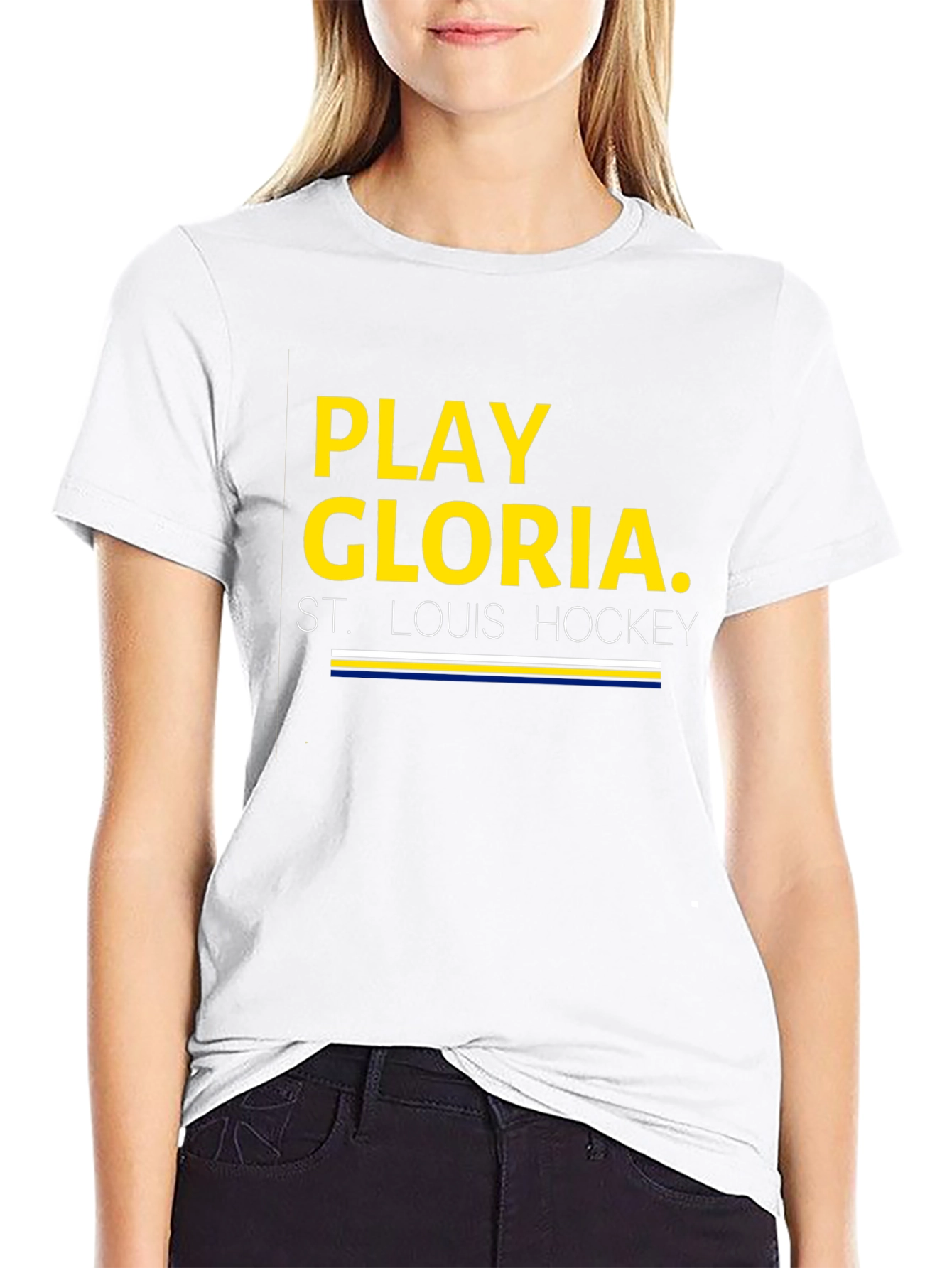 Black Play Gloria Hockey T-Shirt view 9