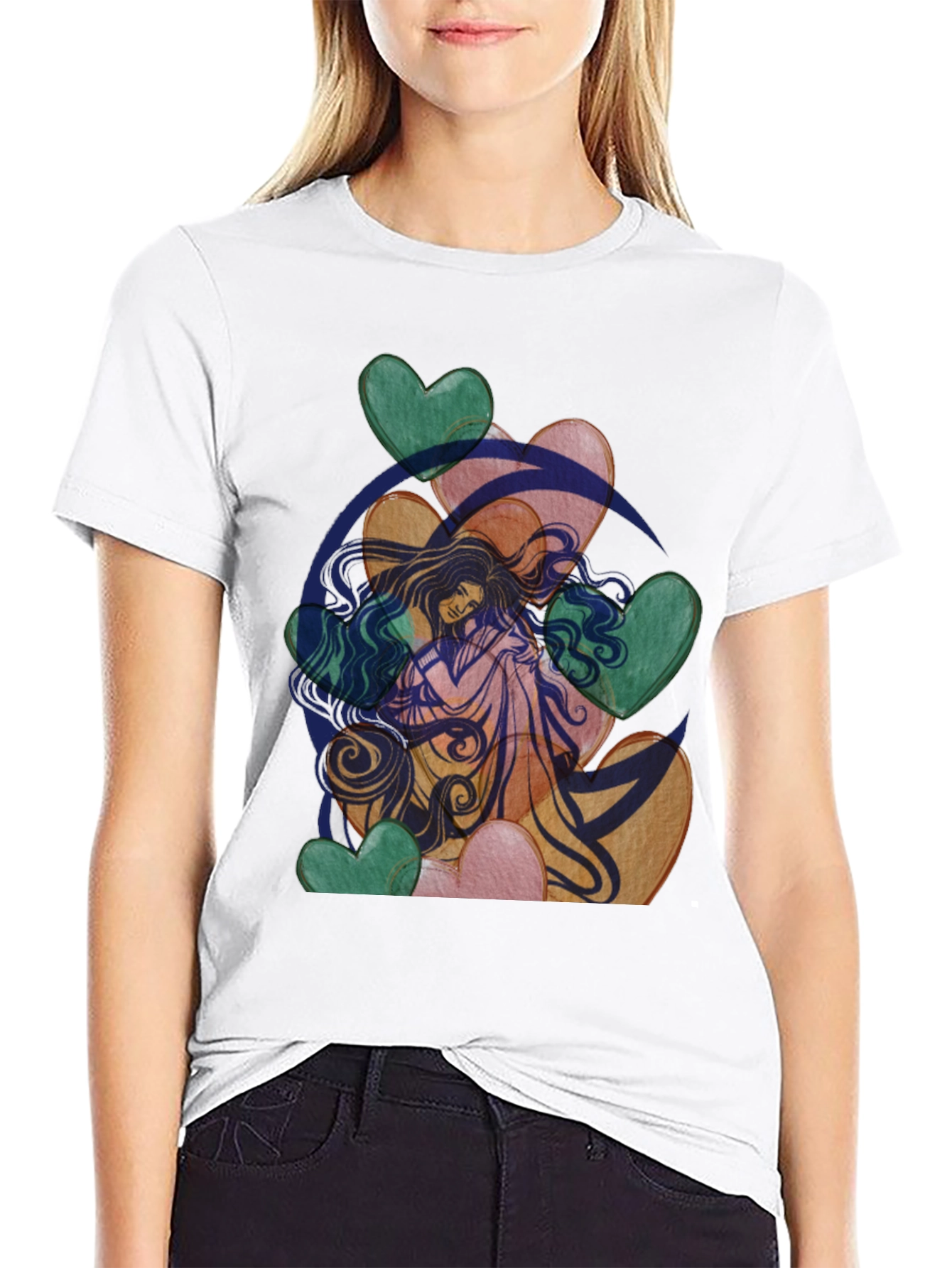 Black Heart & Soul Graphic Tee - Stylish Comfort view 9