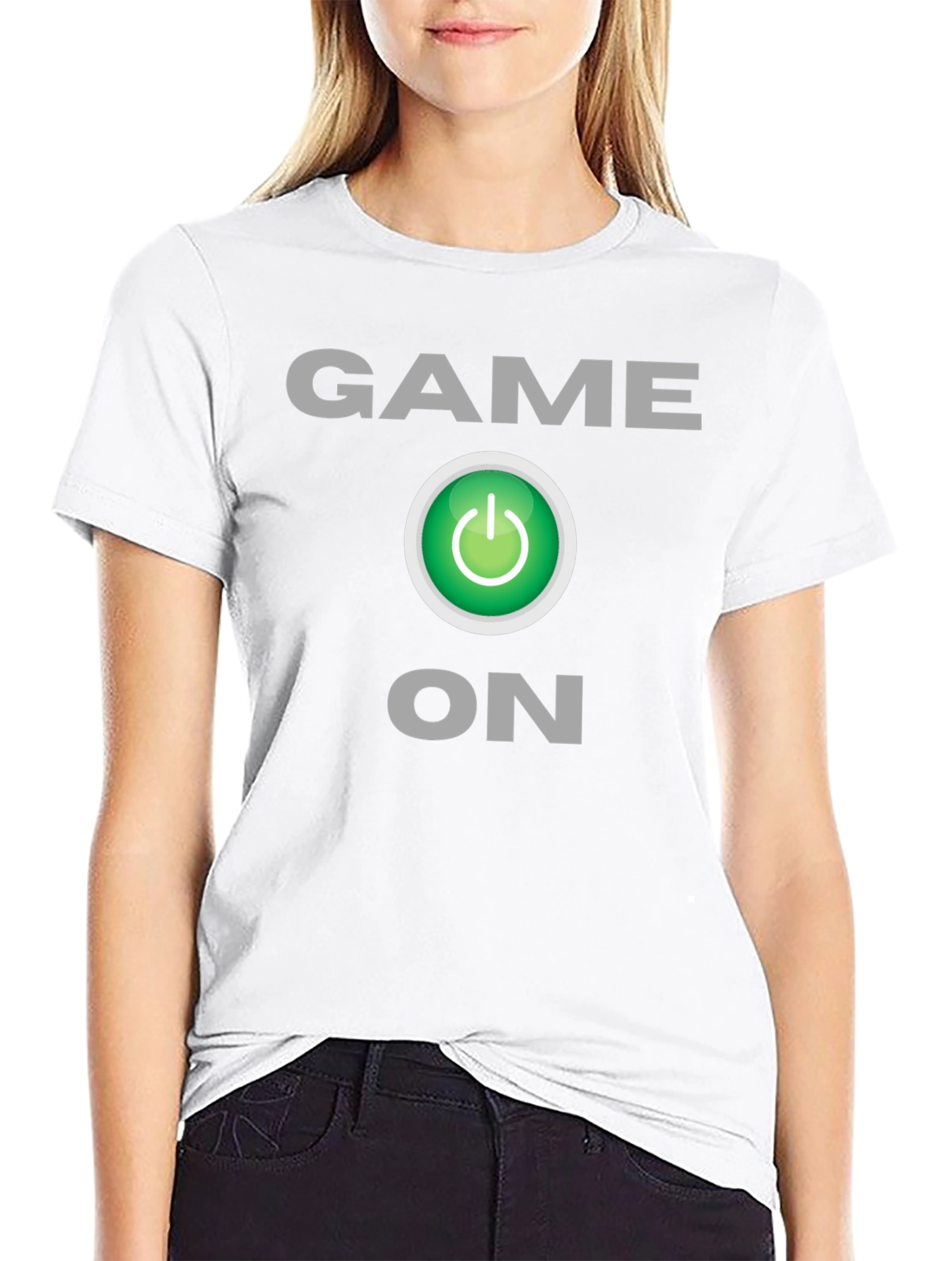 Black Game On Graphic T-Shirt - Gamer Style view 9