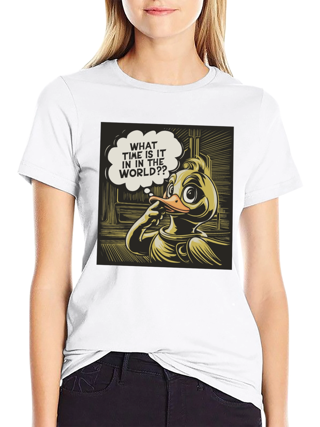 Black Duck T-Shirt - What Time Is It In The World? view 9