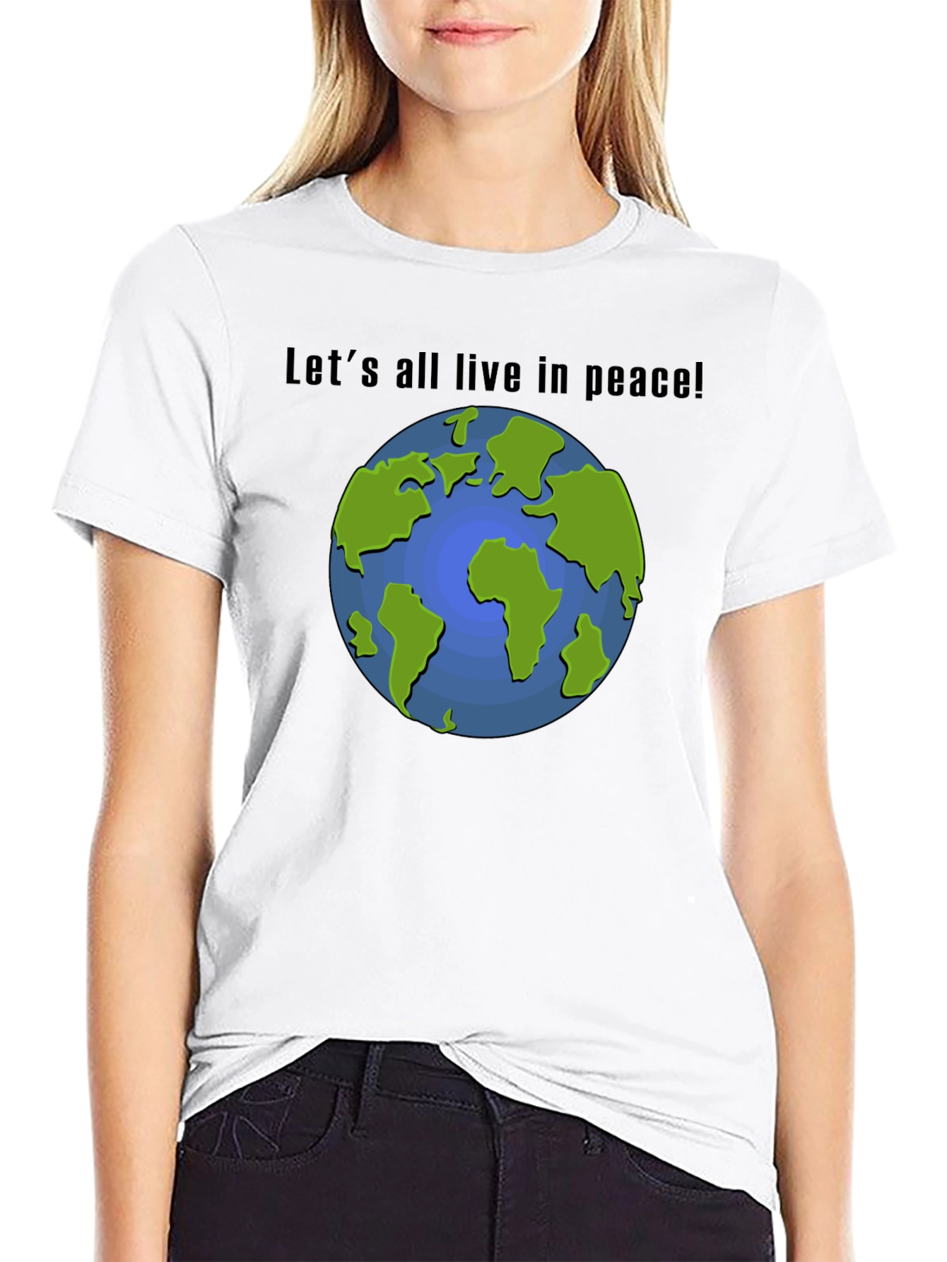 Peace On Earth Graphic T-Shirt - 9