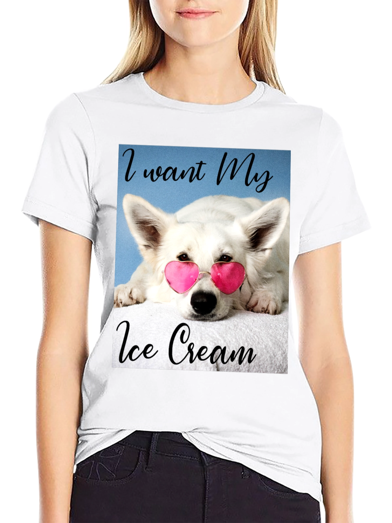 Black Dog Ice Cream T-Shirt view 9
