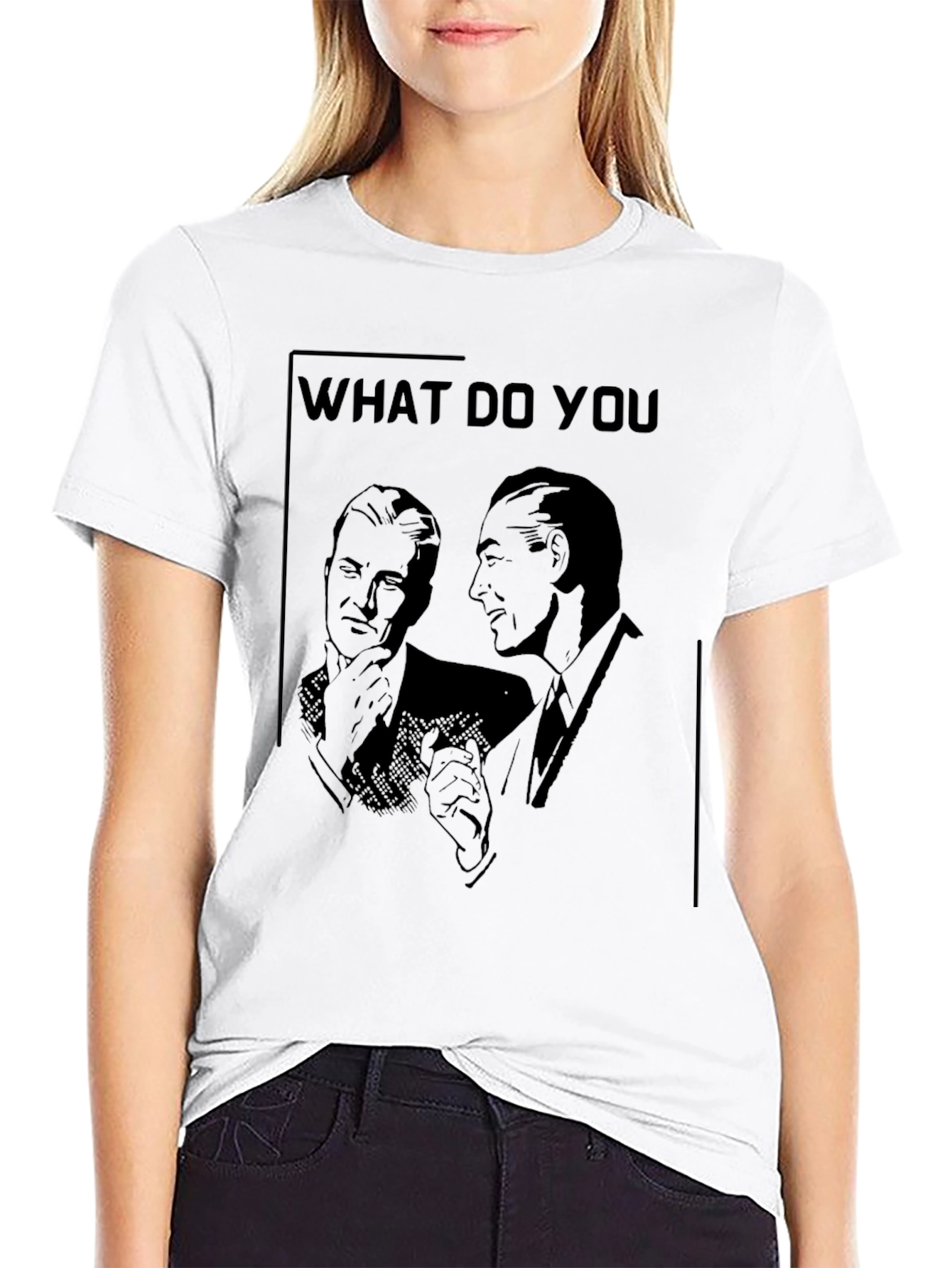 Black What Do You Meme T-Shirt Funny Graphic Tee view 9