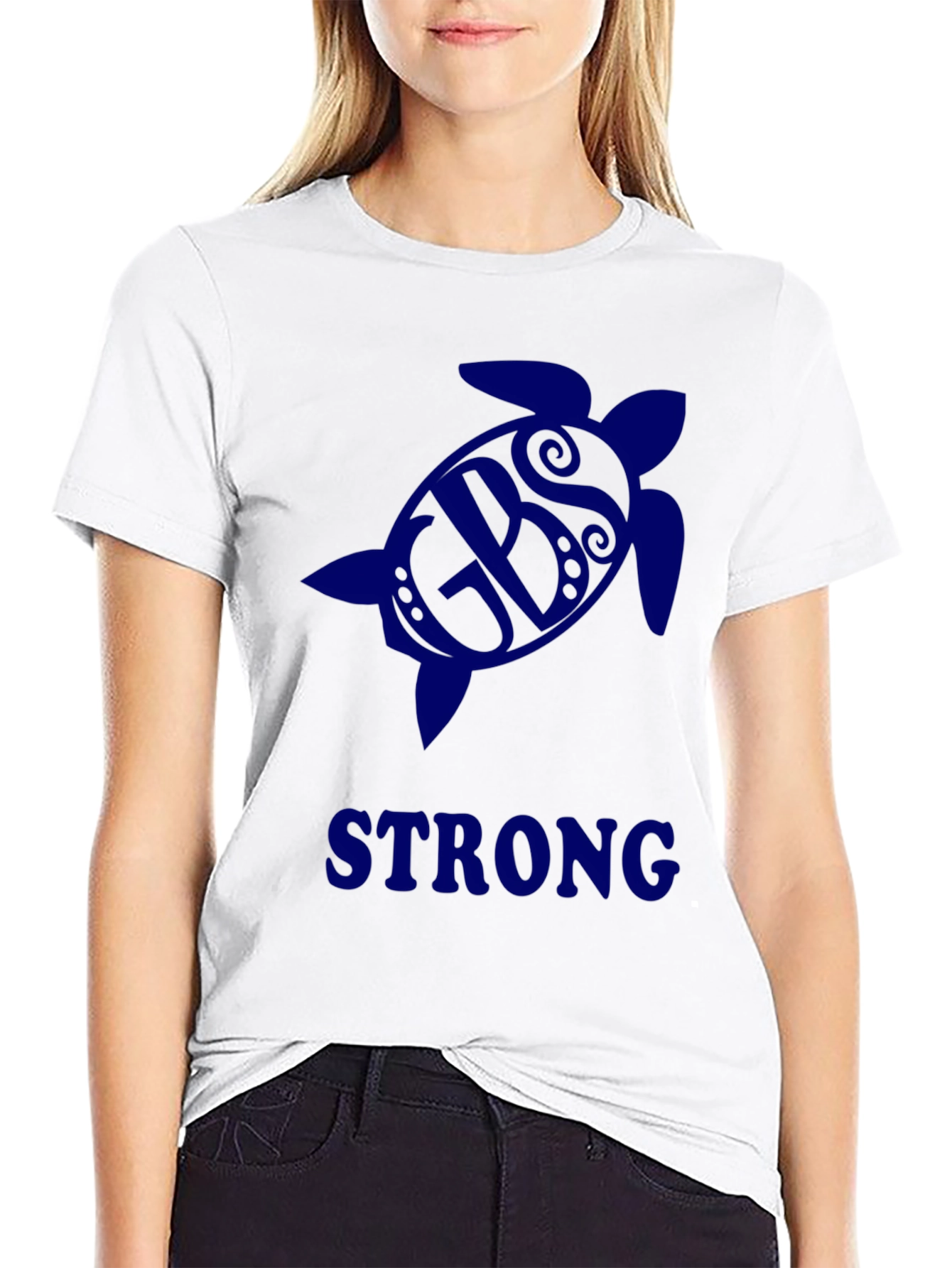 Black Turtle GBS Strong Black T-Shirt view 9