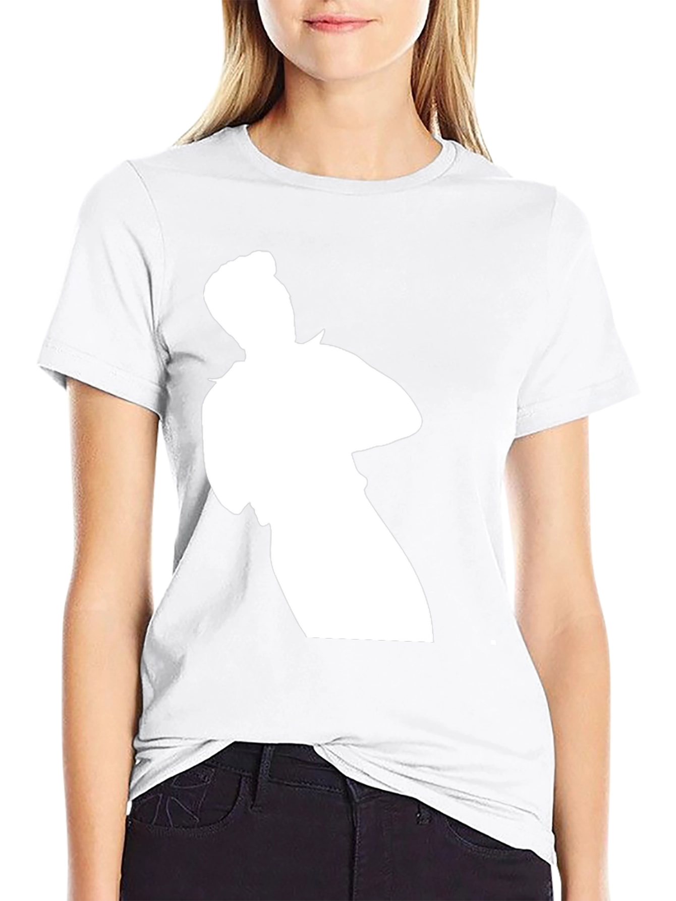 Black Silhouette Graphic T-Shirt view 9