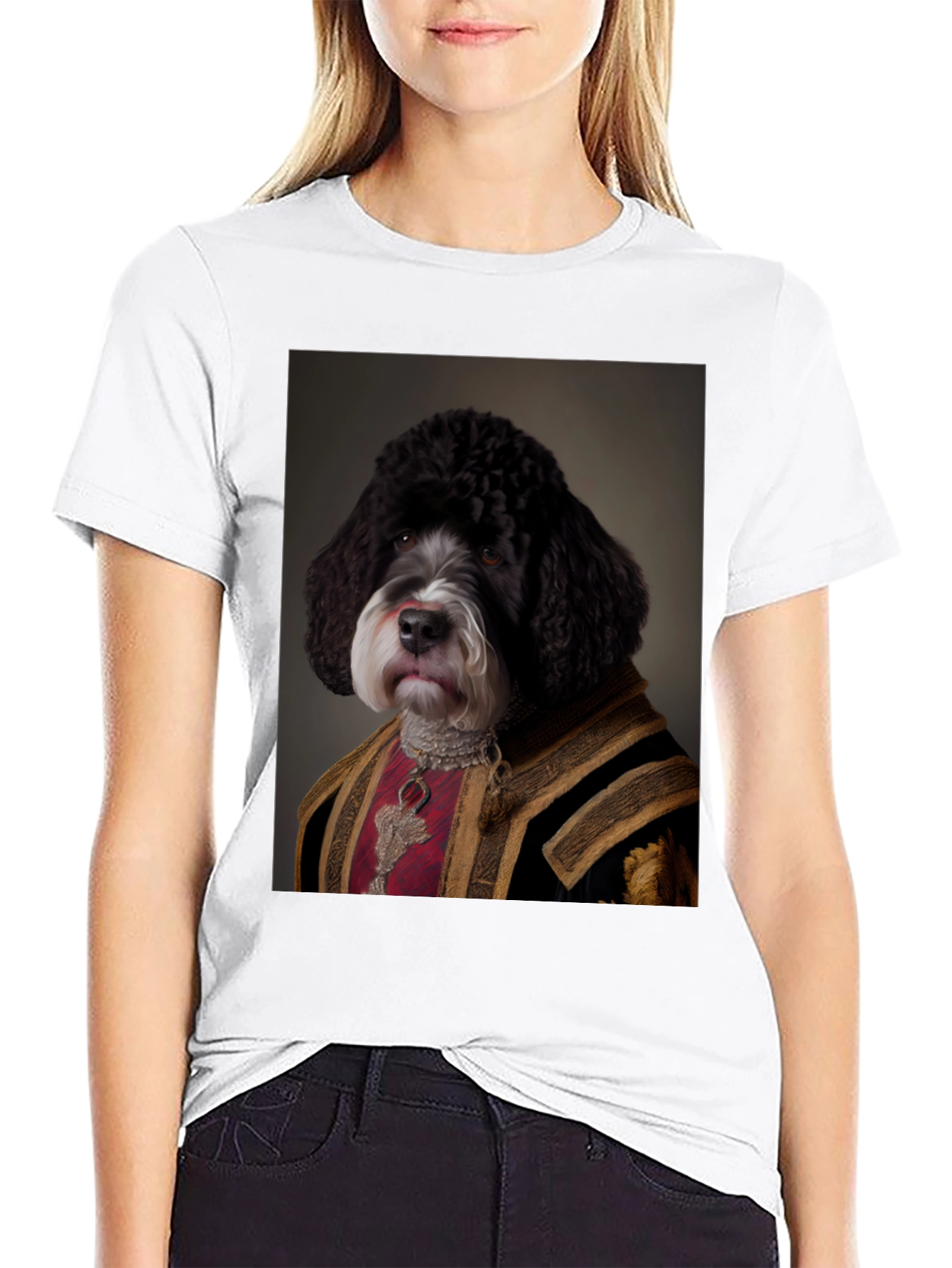 Black Dog Royalty Graphic T-Shirt view 9