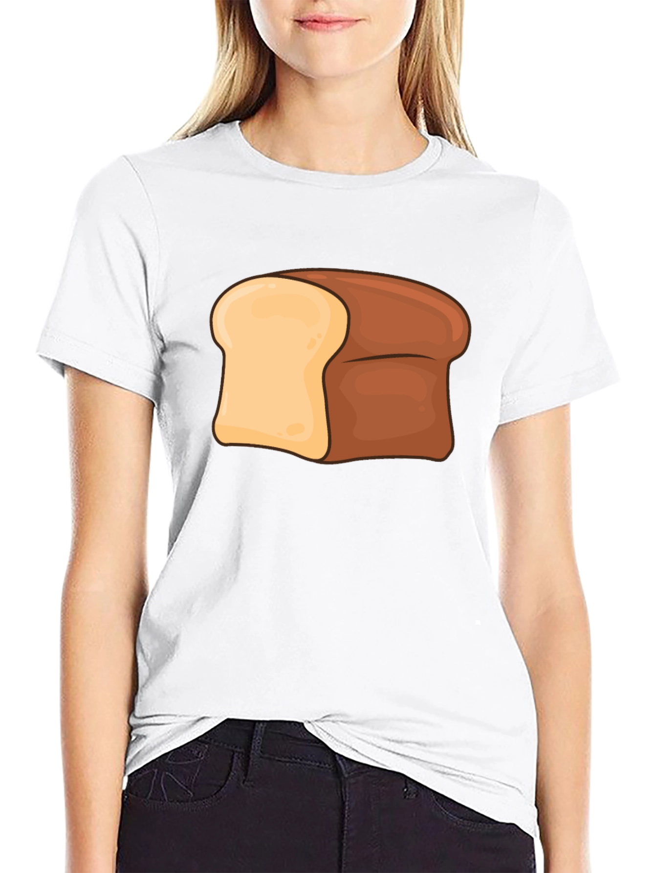 Black Bread Graphic T-Shirt - Comfort & Style view 9