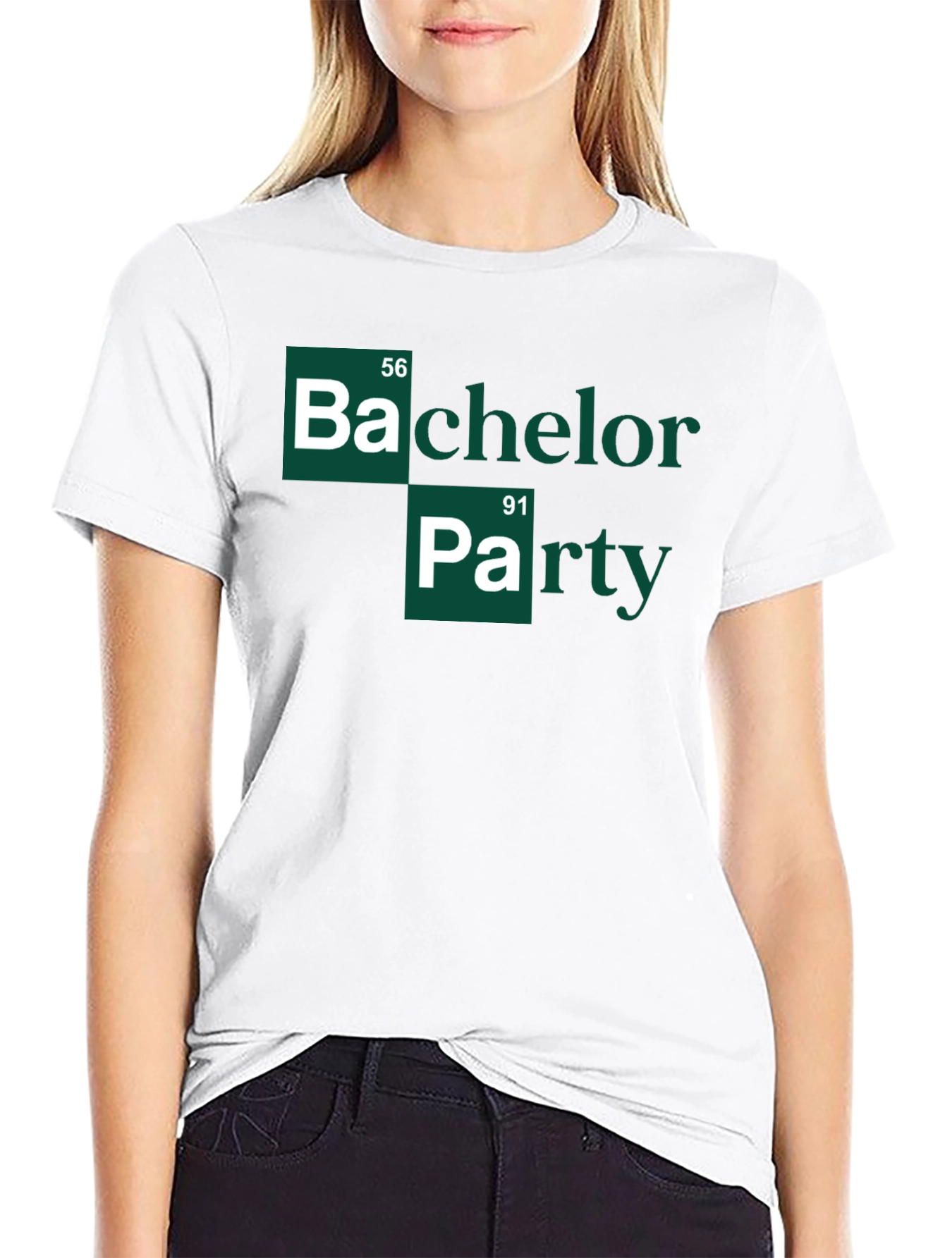 Black Bachelor Party Chemistry Shirt view 9