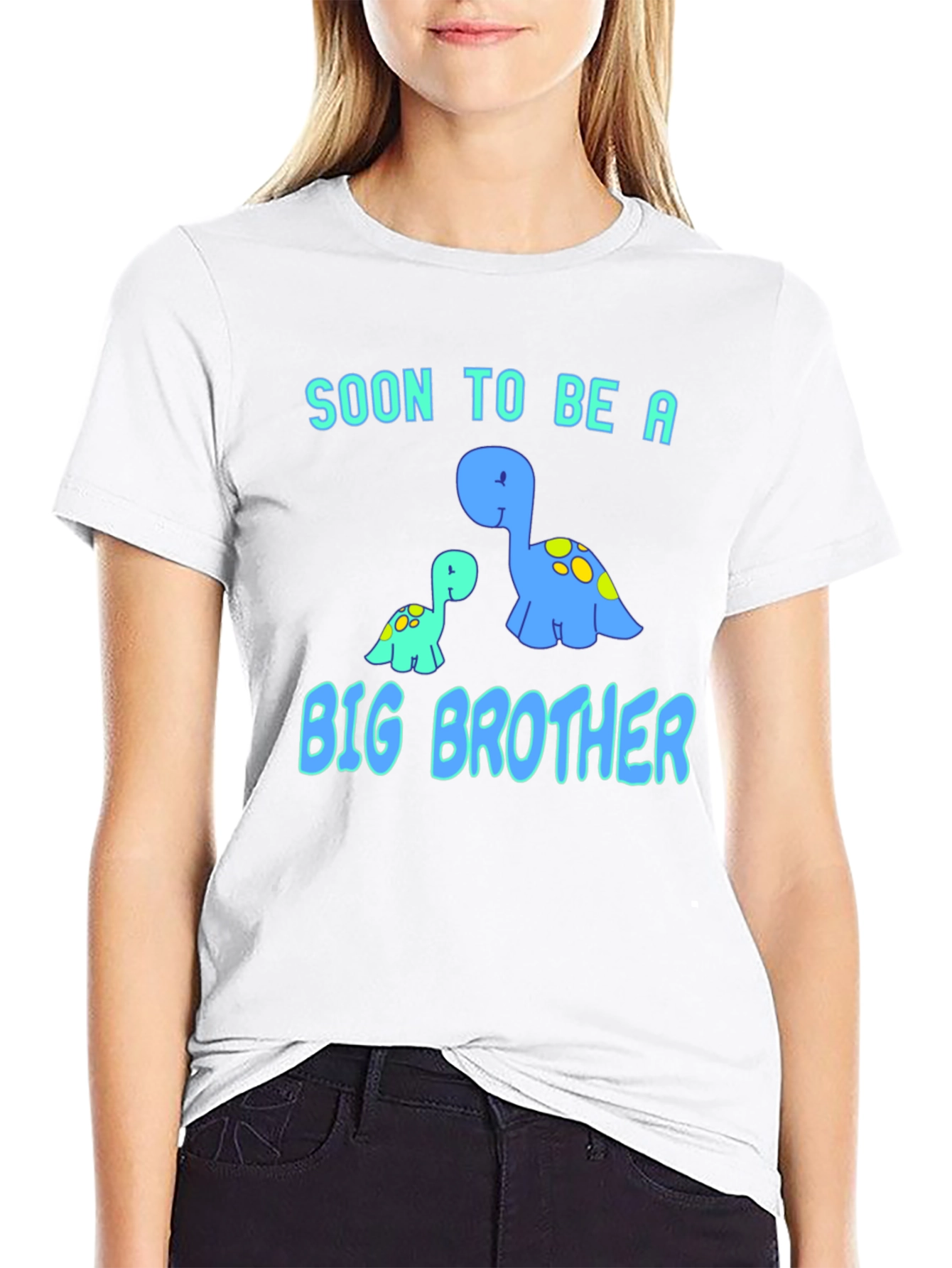 Black Soon To Be A Big Brother T-Shirt view 9