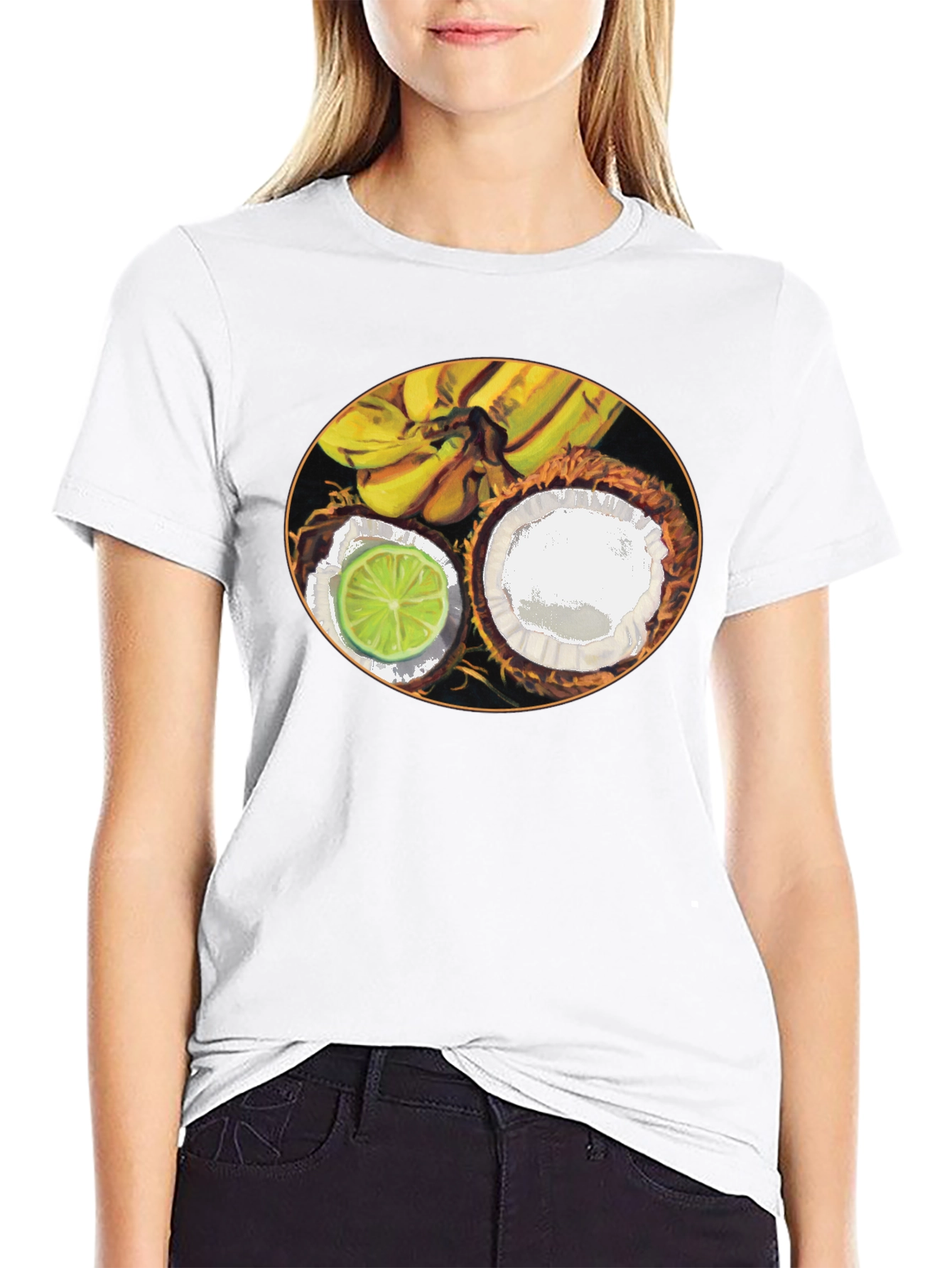 Tropical Fruit Graphic Tee - 9