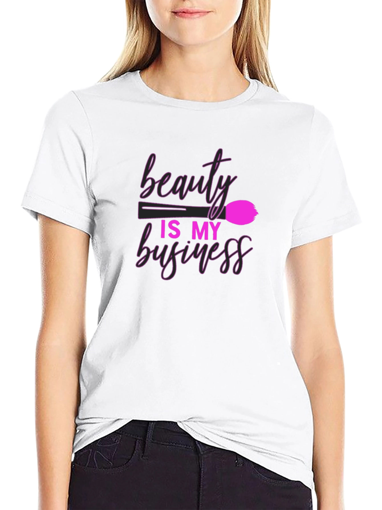 Black Beauty Is My Business Graphic Tee view 9