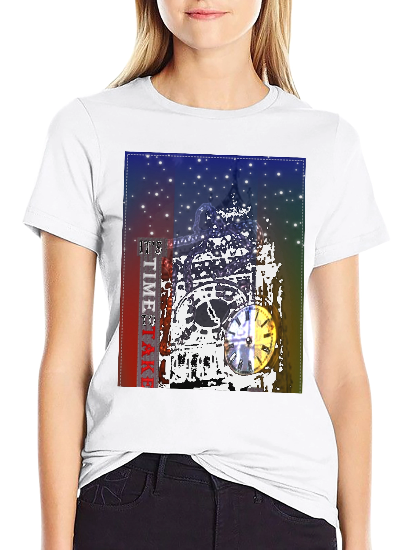 Time Tower Graphic Tee - 9