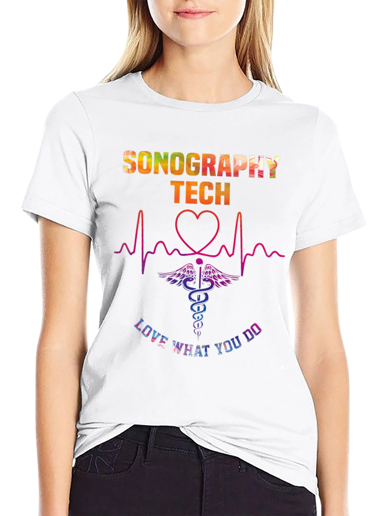 Sonography Tech T-Shirt - Love What You Do - 9