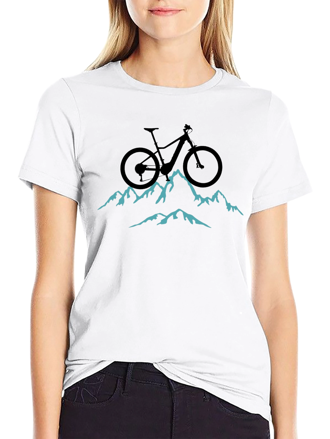 Black Mountain Bike T-Shirt - Adventure Ready Tee view 9