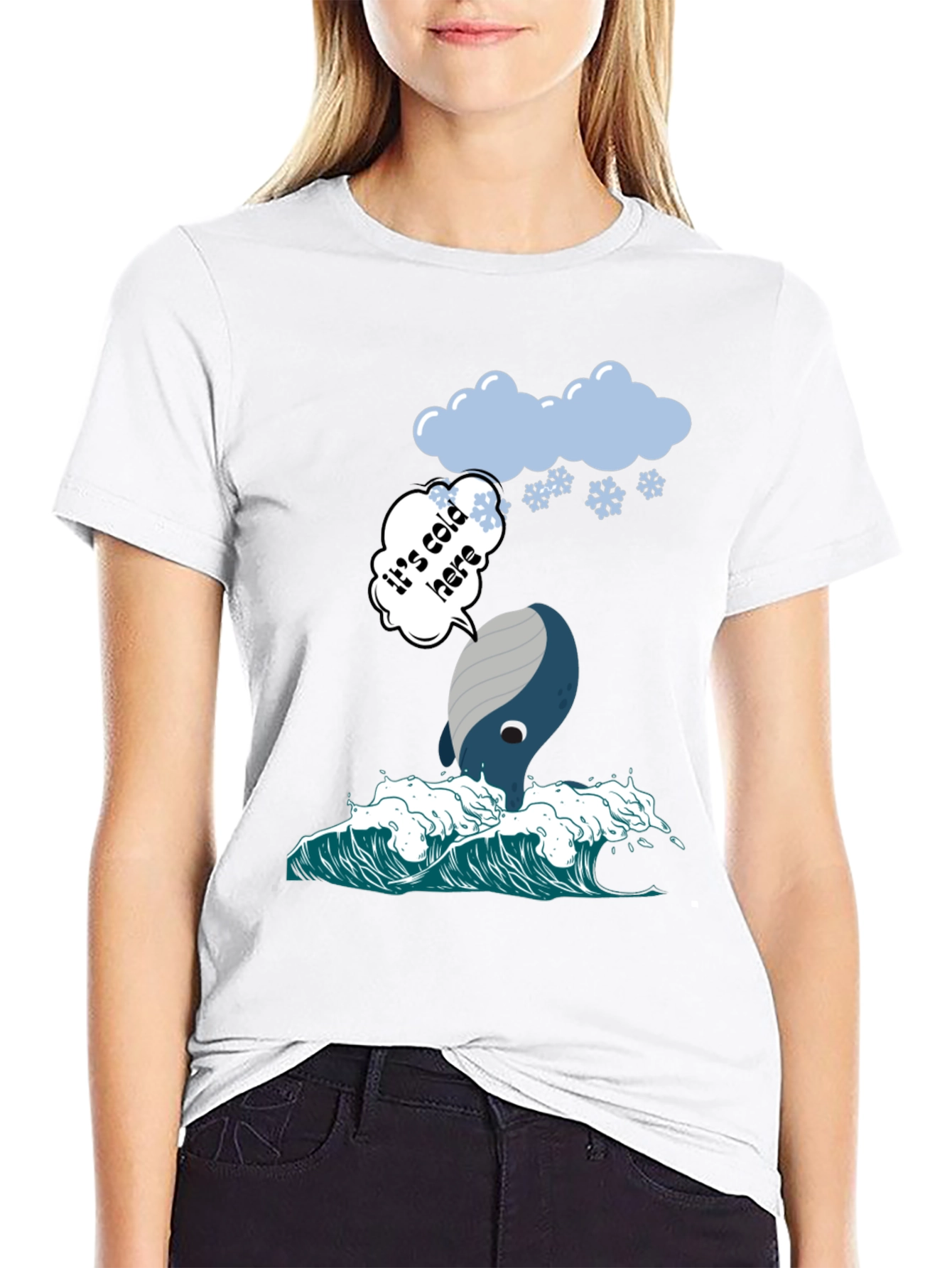 Black Funny Whale  view 9