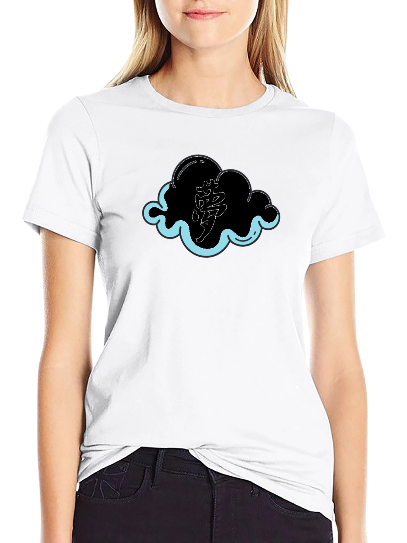 Black Akatsuki Cloud Black T-Shirt view 9