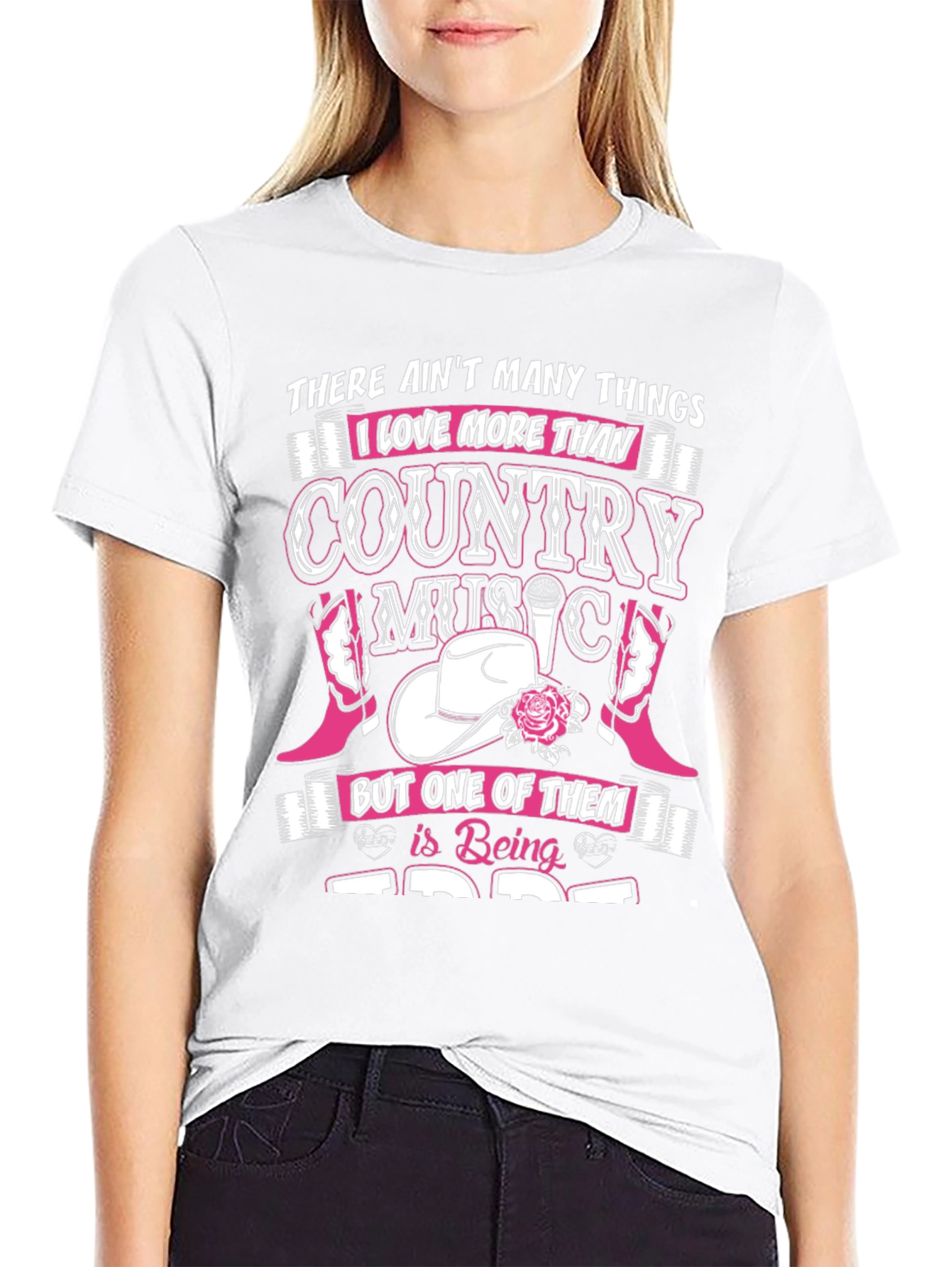 Black Country Music Lover T-Shirt view 9