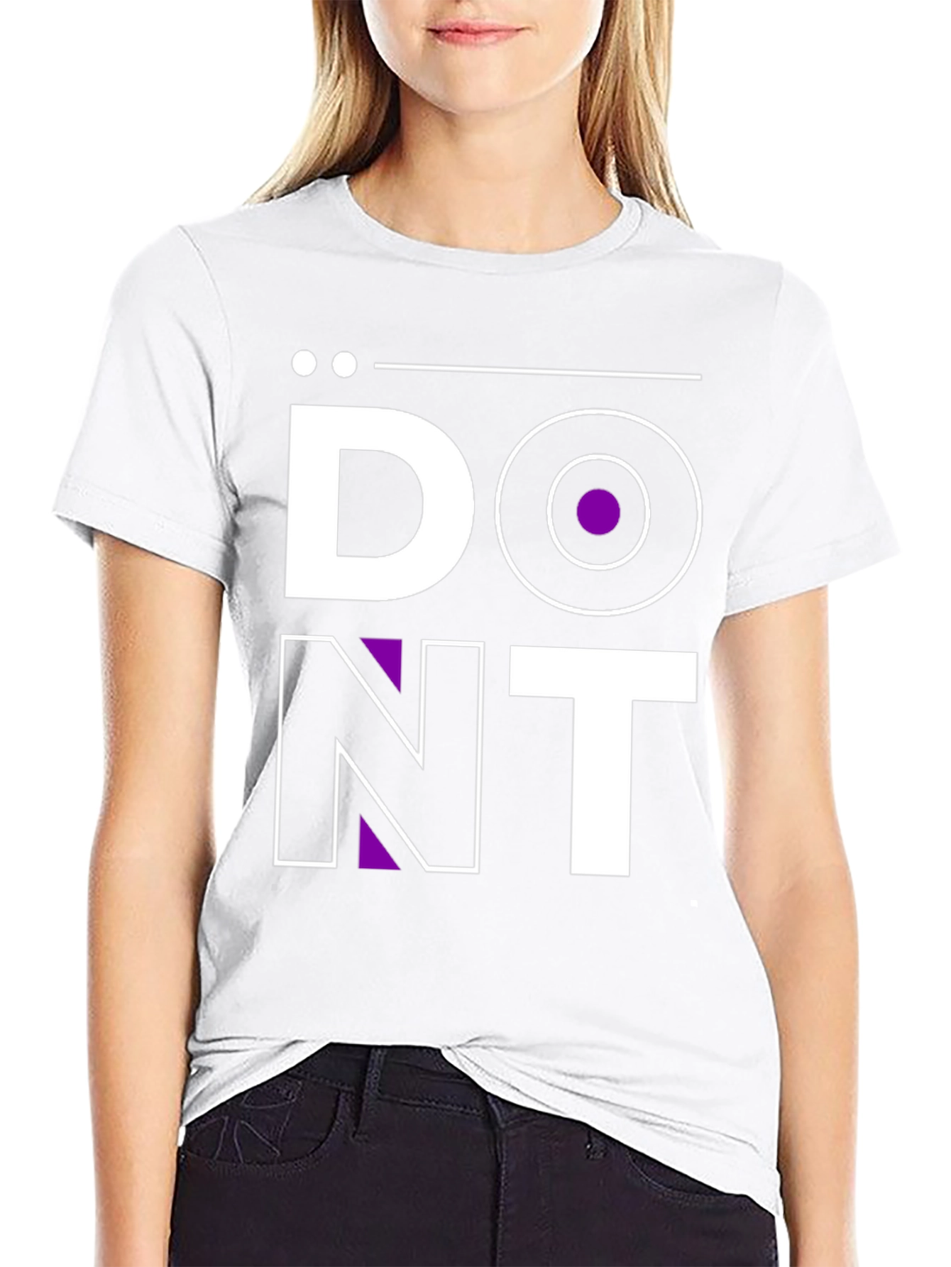 Black Don't T-Shirt - Unique Graphic Tee view 9