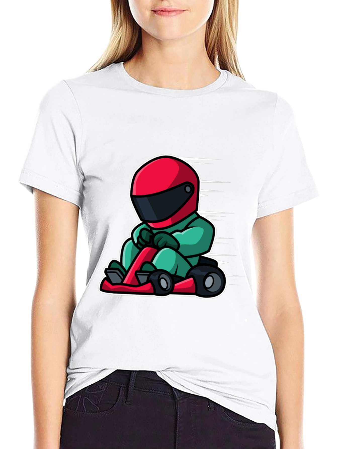 Cartoon Go-Kart T-Shirt - 9