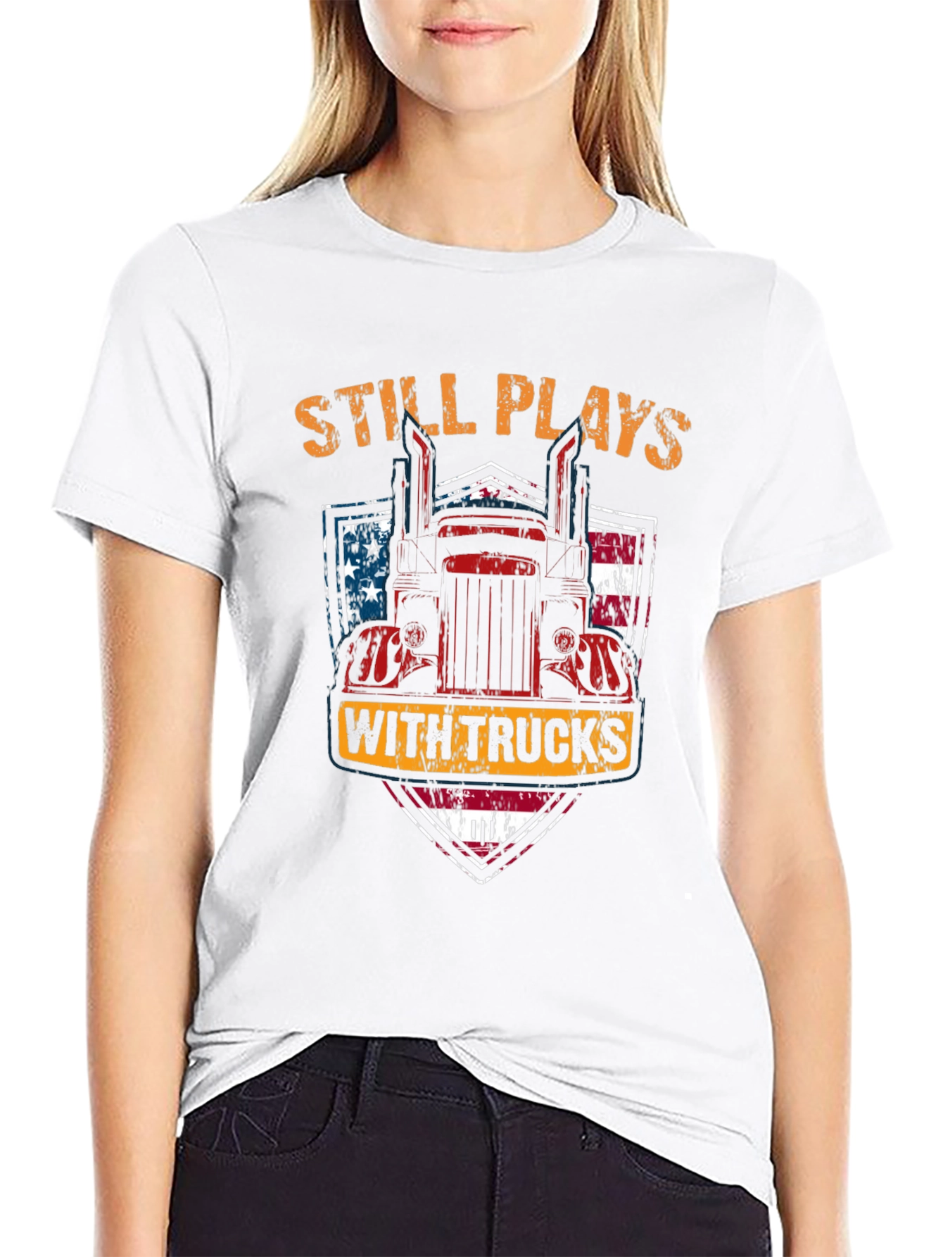 Still Plays with Trucks Men's T-Shirt - 9