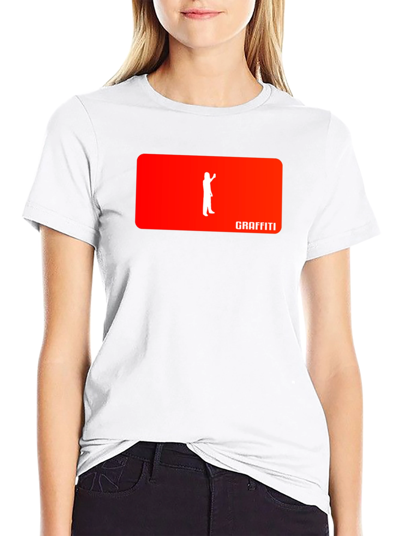 Black Graffiti Artist Graphic T-Shirt - Urban Style view 9