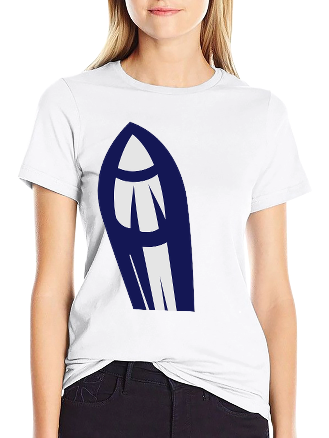 Black Modern Graphic Tee - Abstract Design view 9