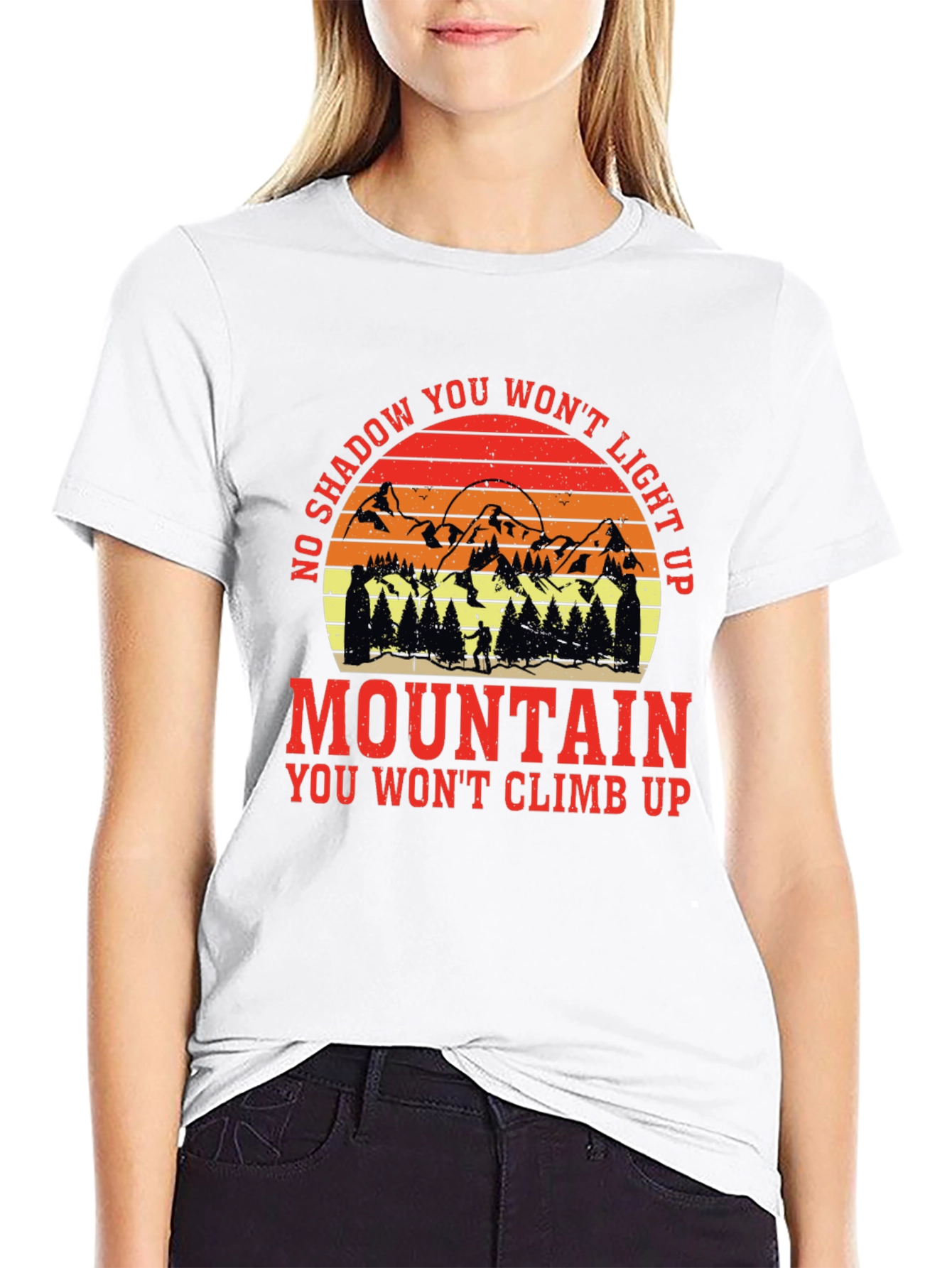 Black Mountain Adventure Black T-Shirt view 9