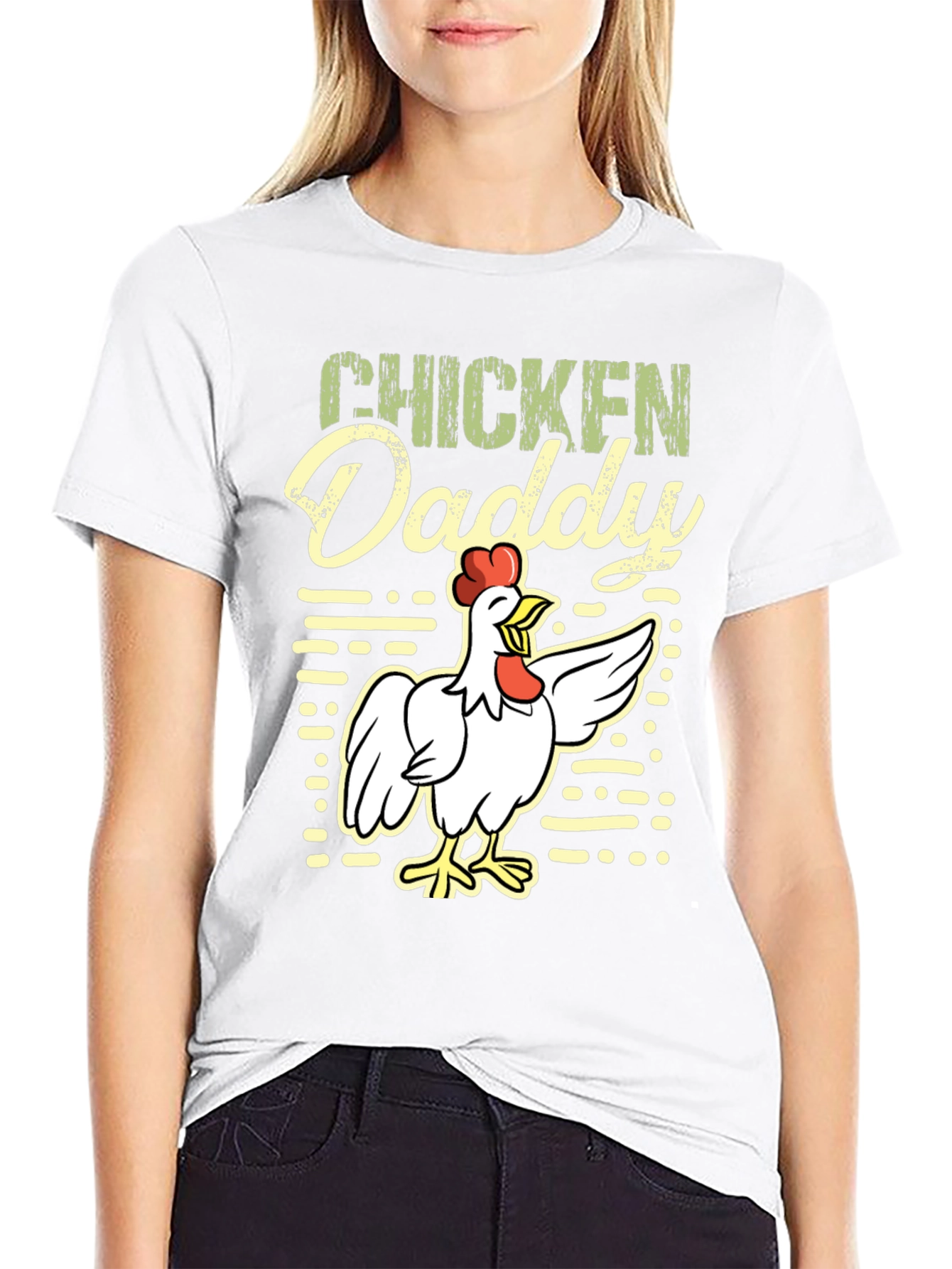 Black Chicken Daddy Graphic Tee view 9
