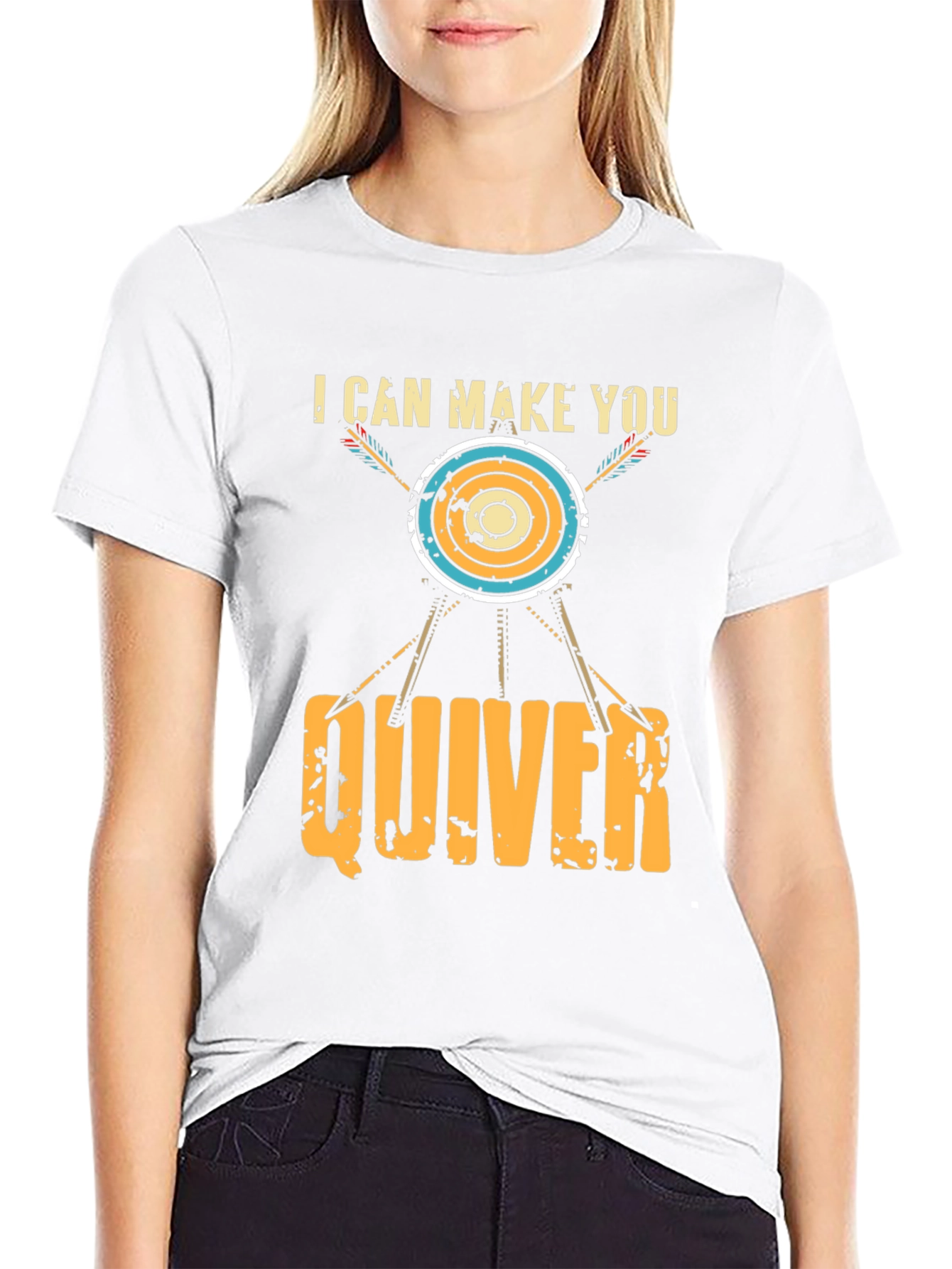 Black Archery Quiver T-Shirt - Funny Archer Tee view 9