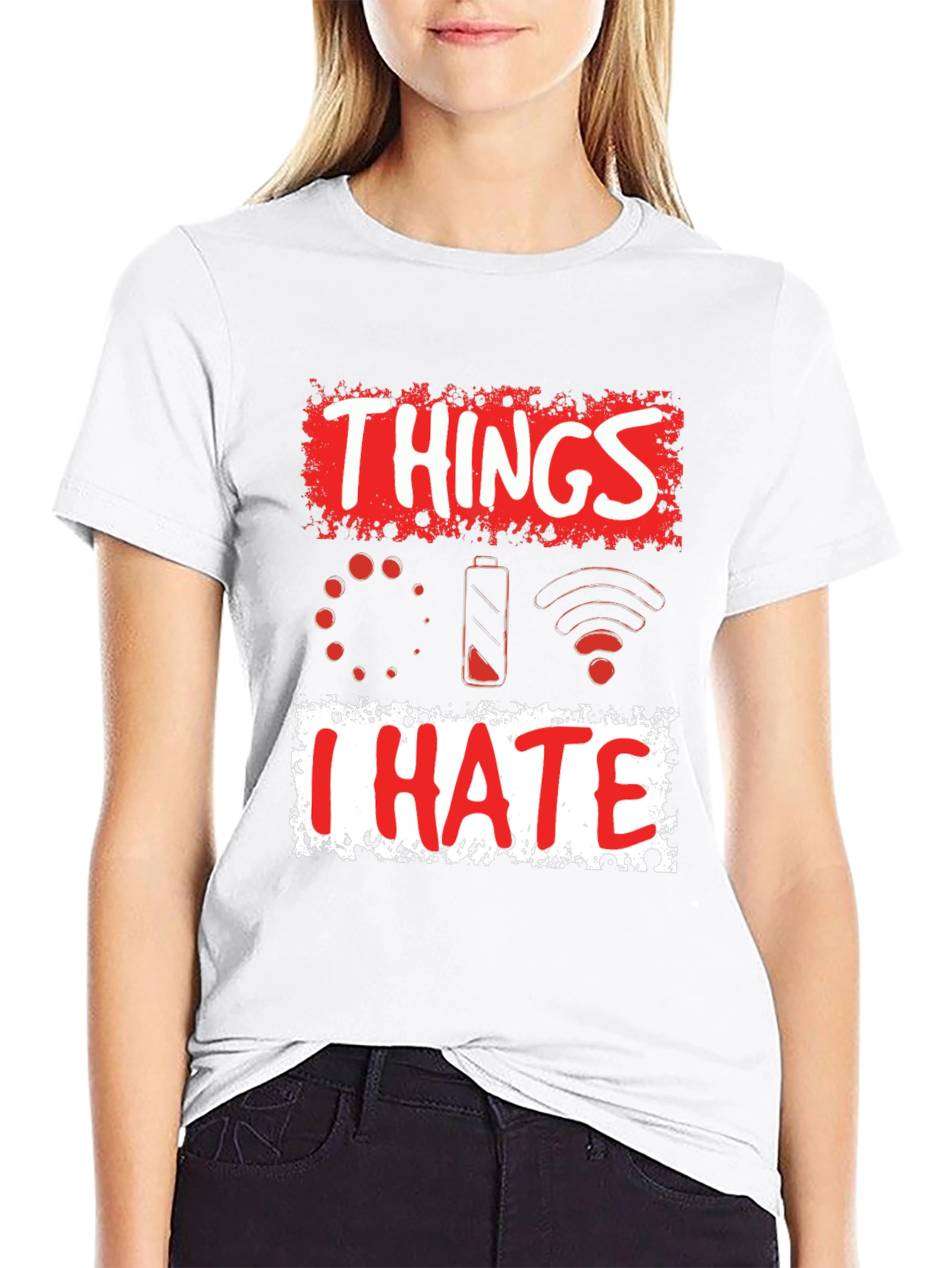 Black Things I Hate T-Shirt - Funny Tech Humor Tee view 9