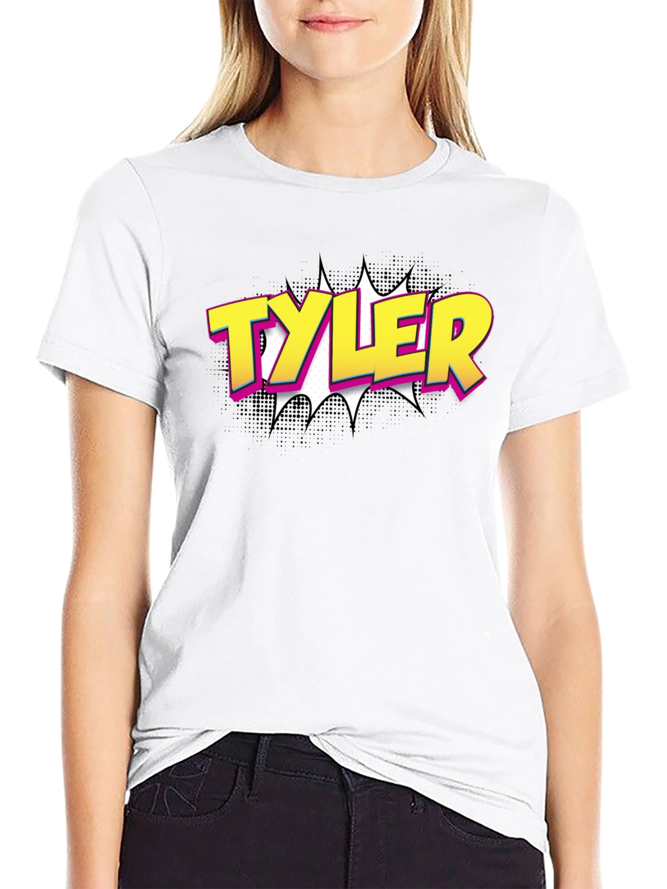 Personalized Comic Book Style 'TYLER' T-Shirt - 9