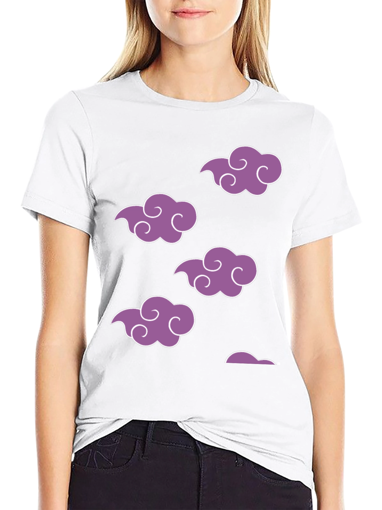 Black Akatsuki Cloud T-Shirt - Anime Inspired view 9